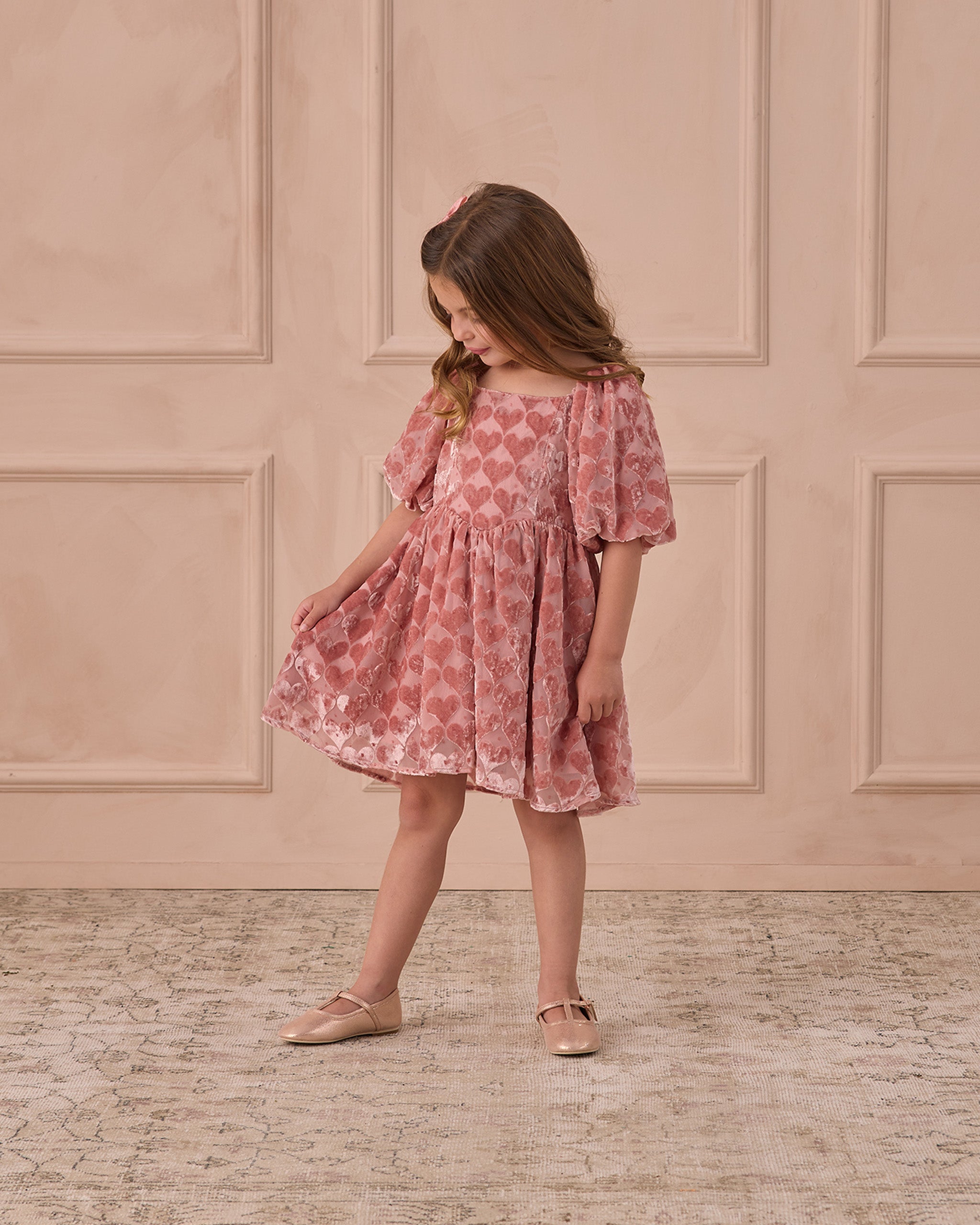 Nina Dress Lipstick Hearts