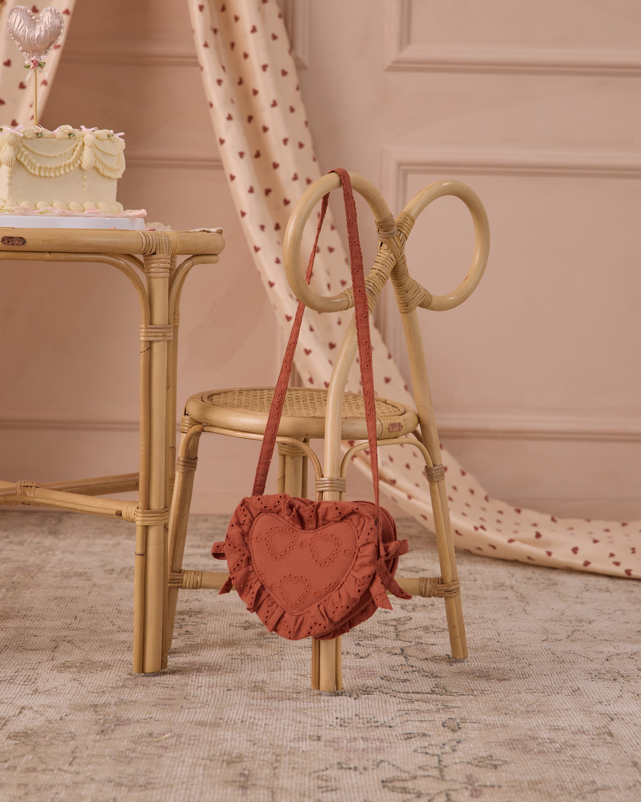 Heart Purse Red