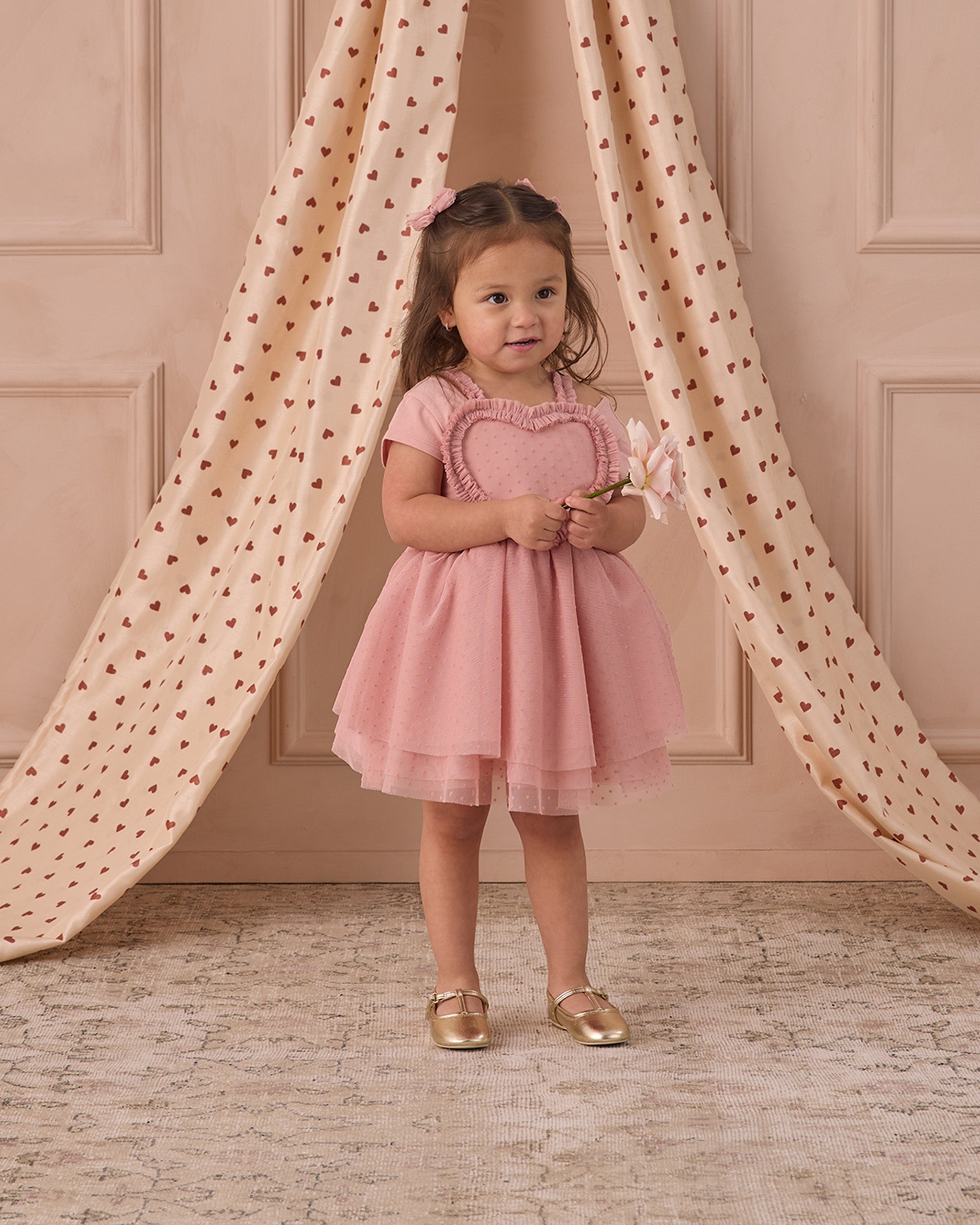 Robe Coraline rose