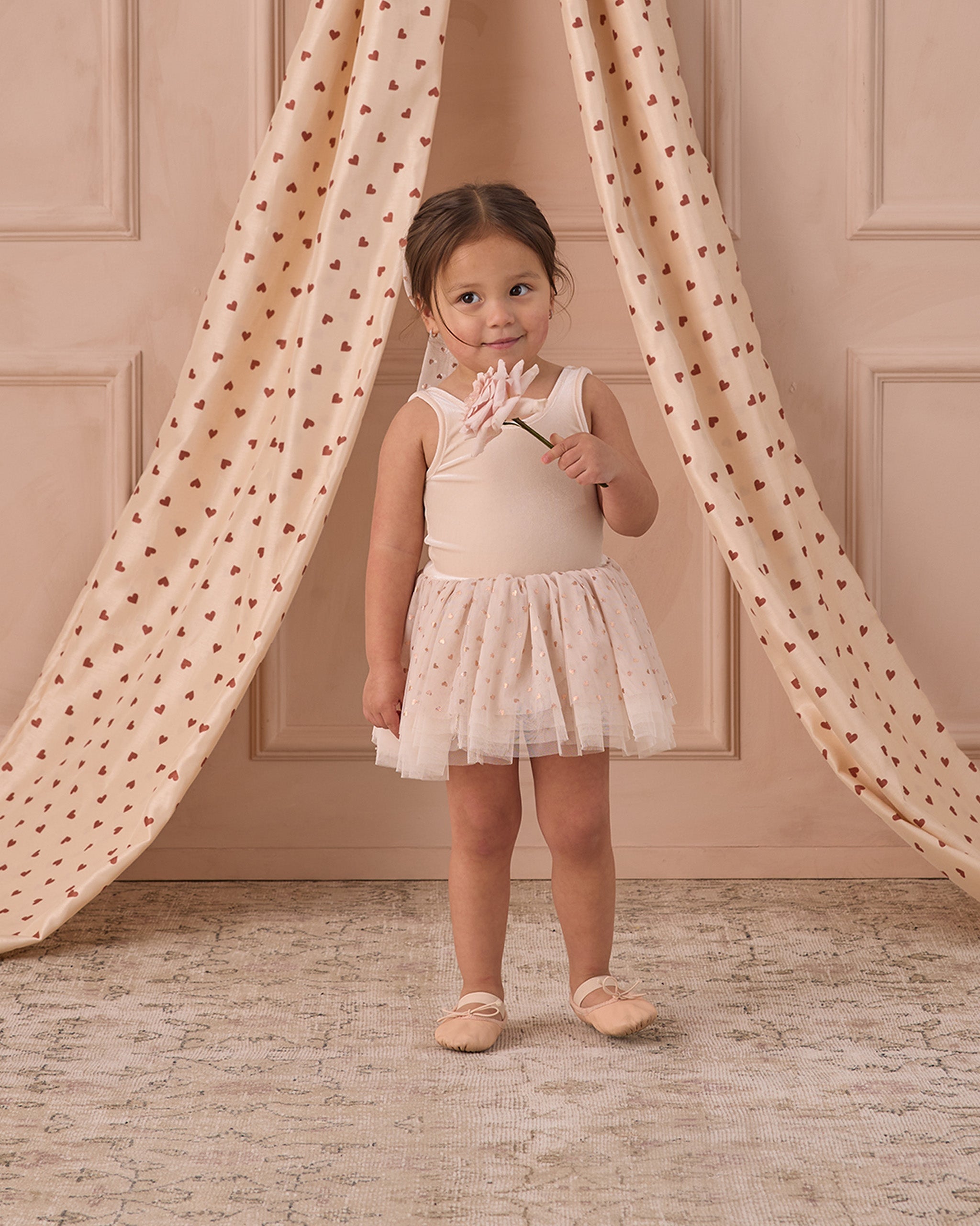 Tallulah Tutu Rose Gold Hearts