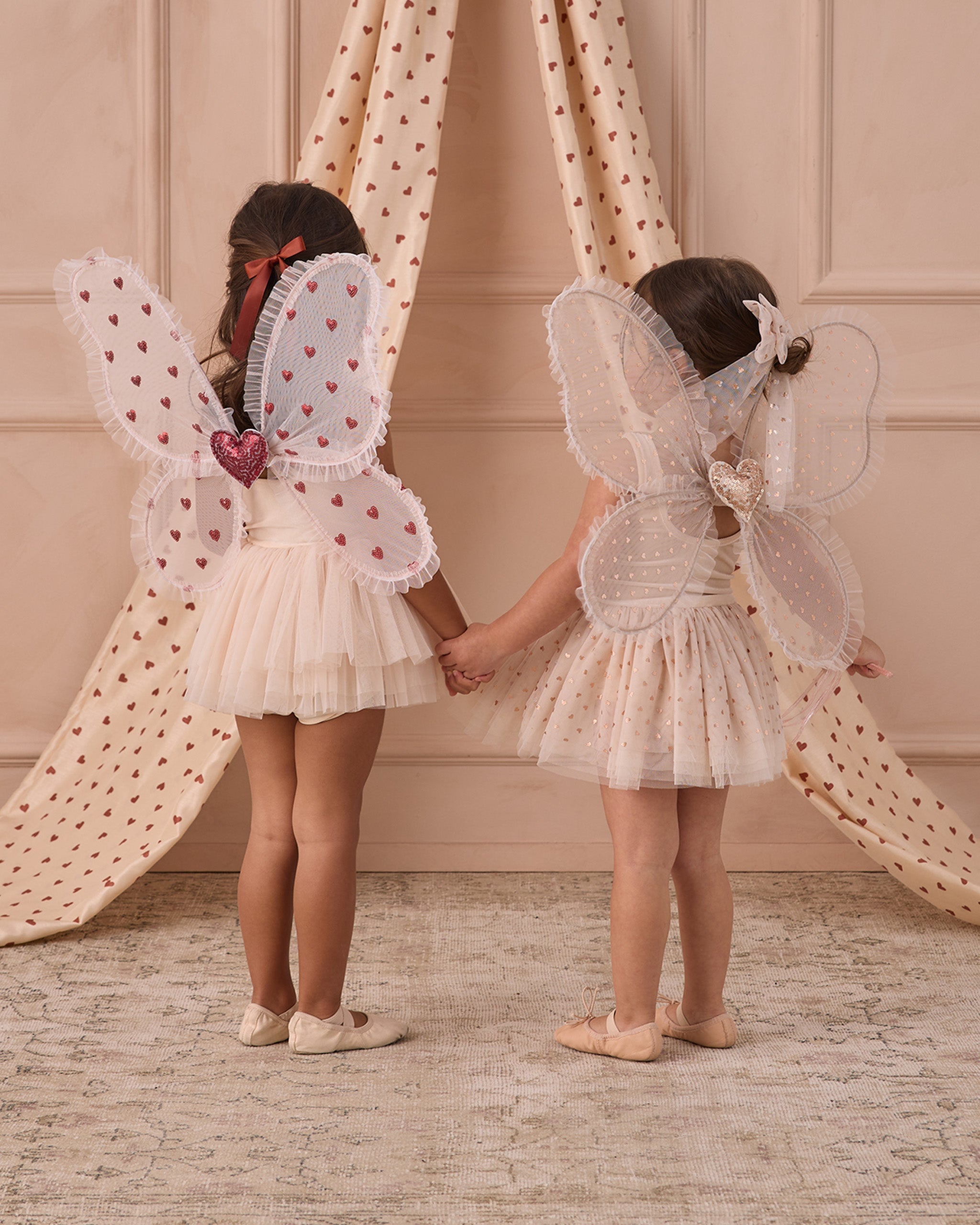 Fairy Set Rose Gold Hearts