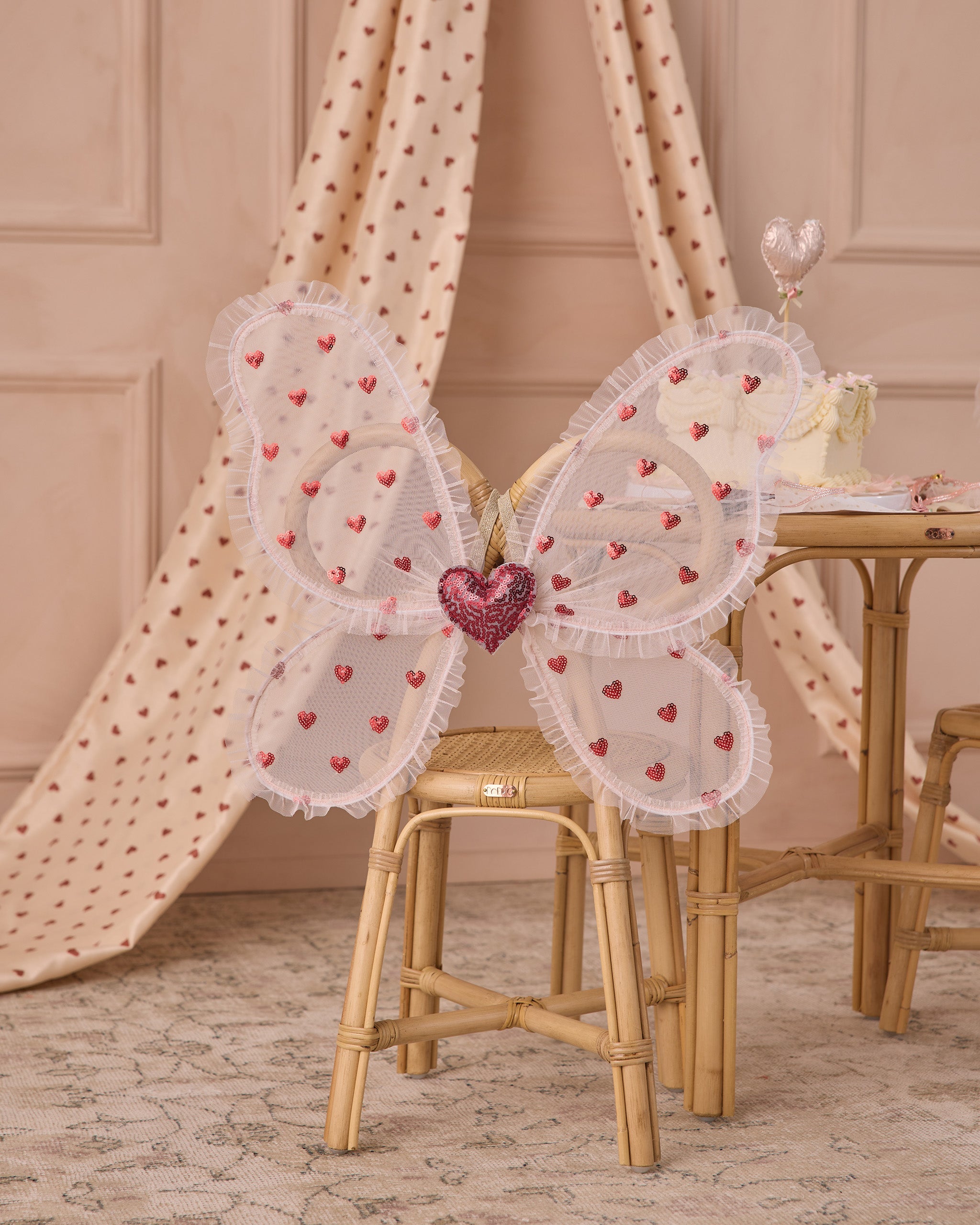 Fairy Set Red Hearts