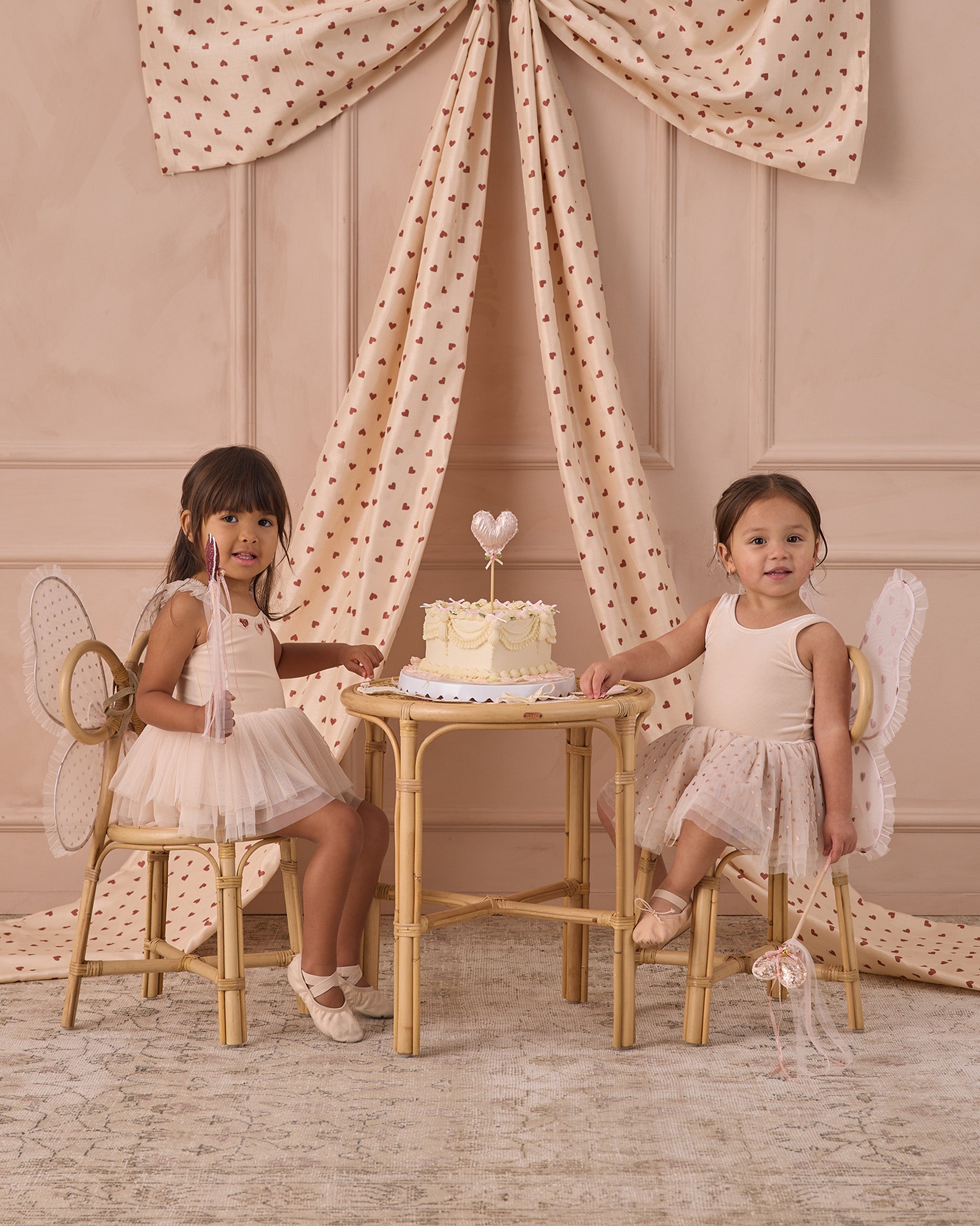 Fairy Set Rose Gold Hearts