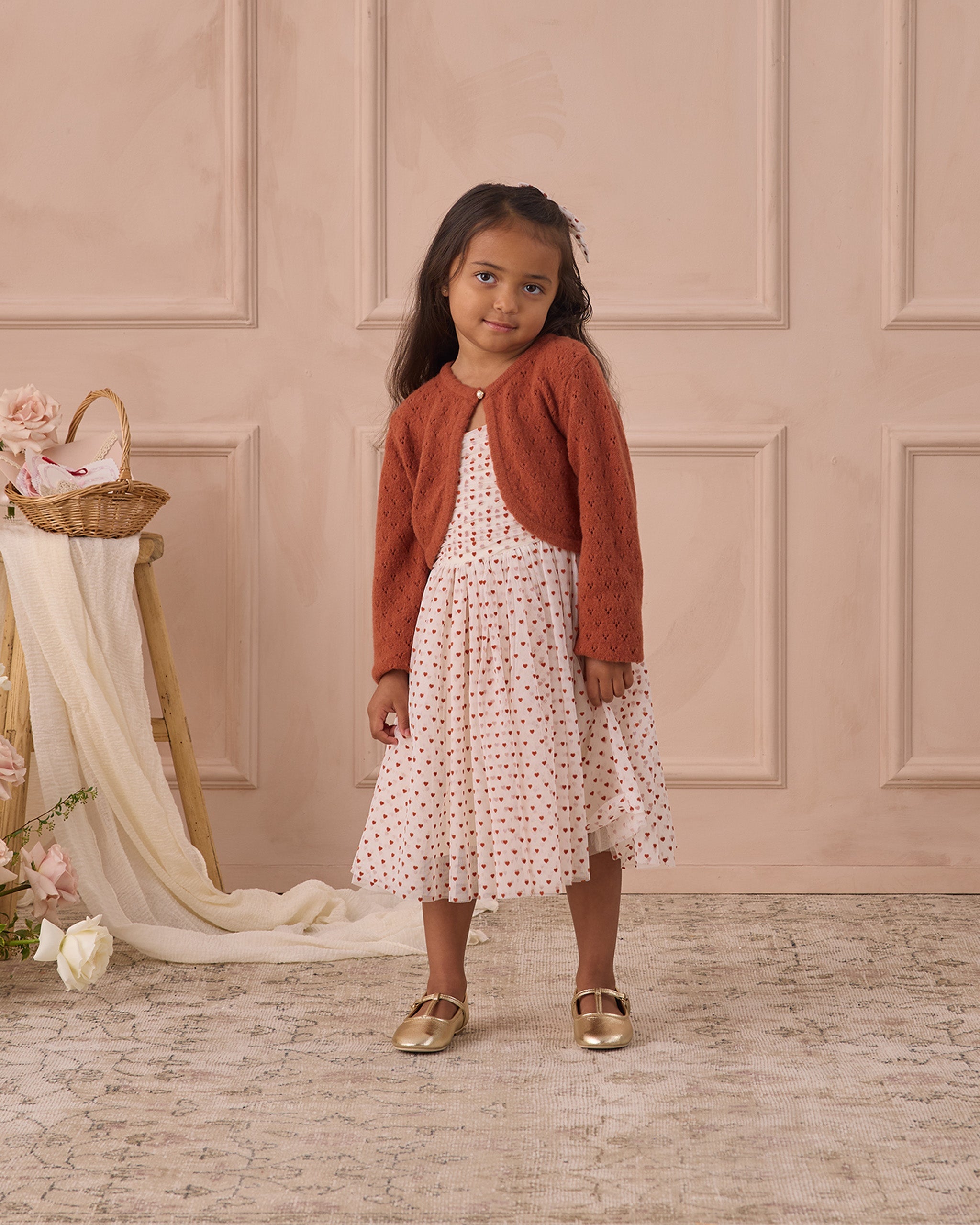 Witley Dress Red Hearts