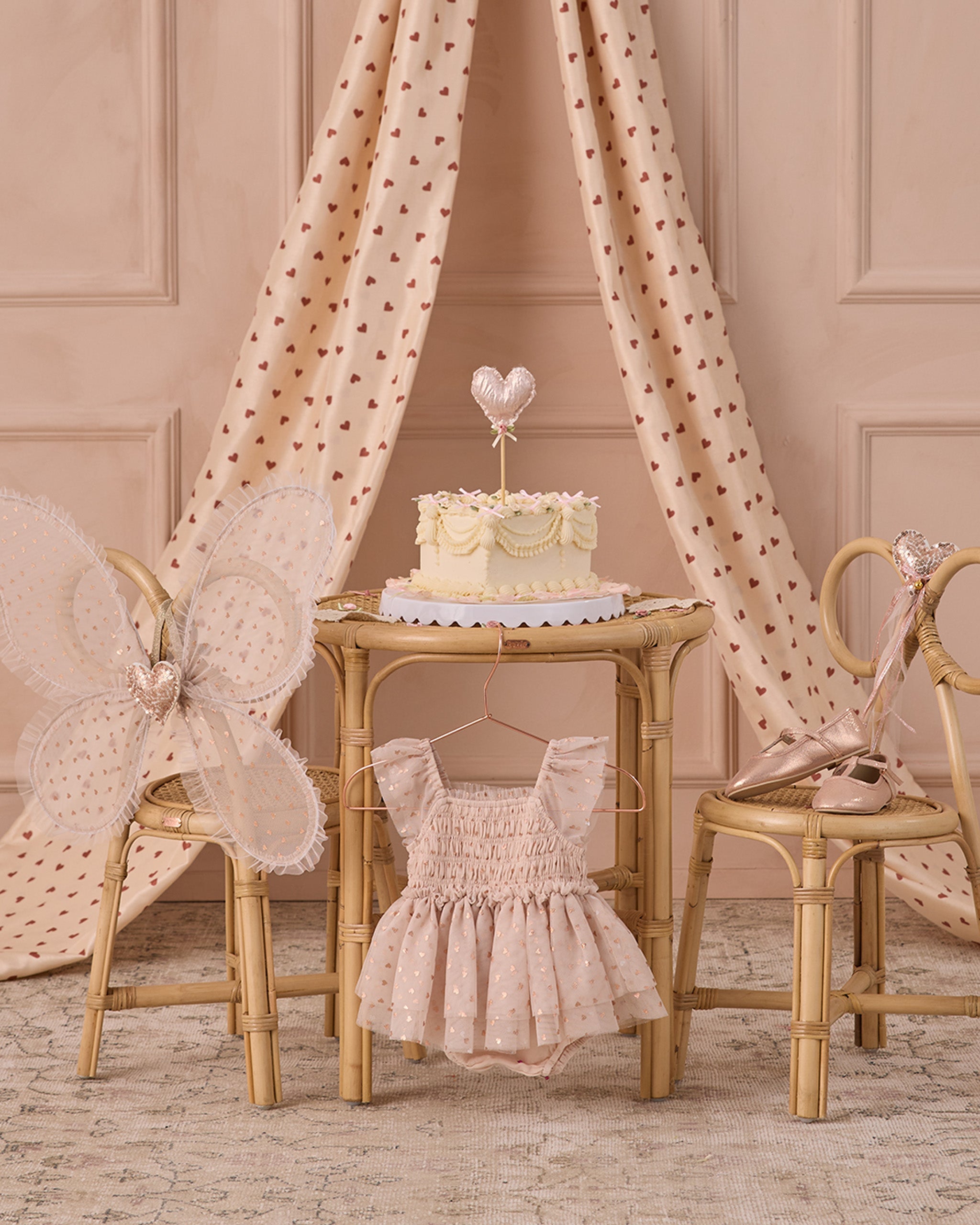 Valentina Tutu Rose Gold Hearts