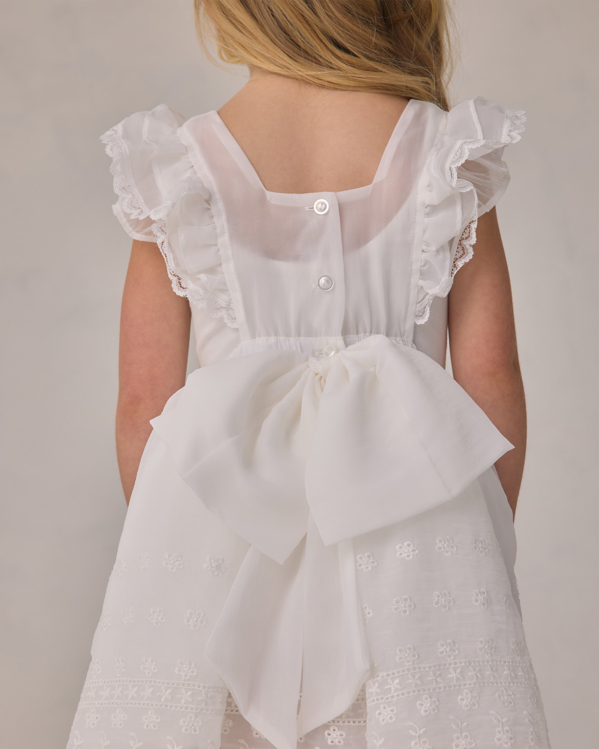 Provence Dress White - Rylee + Cru | Kids Clothes | Trendy Baby Clothes | Modern Infant Outfits |