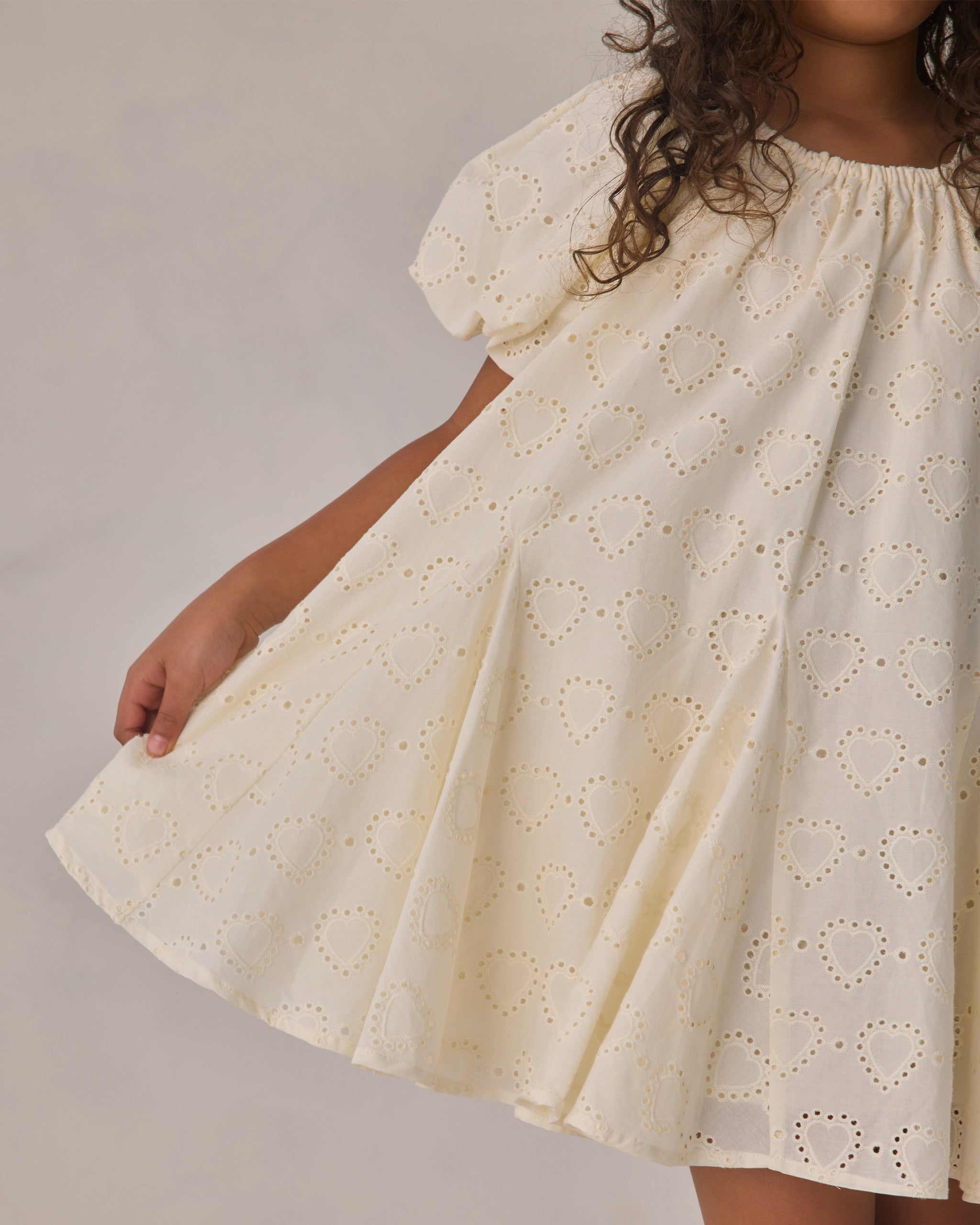 Maia Dress Heart Eyelet