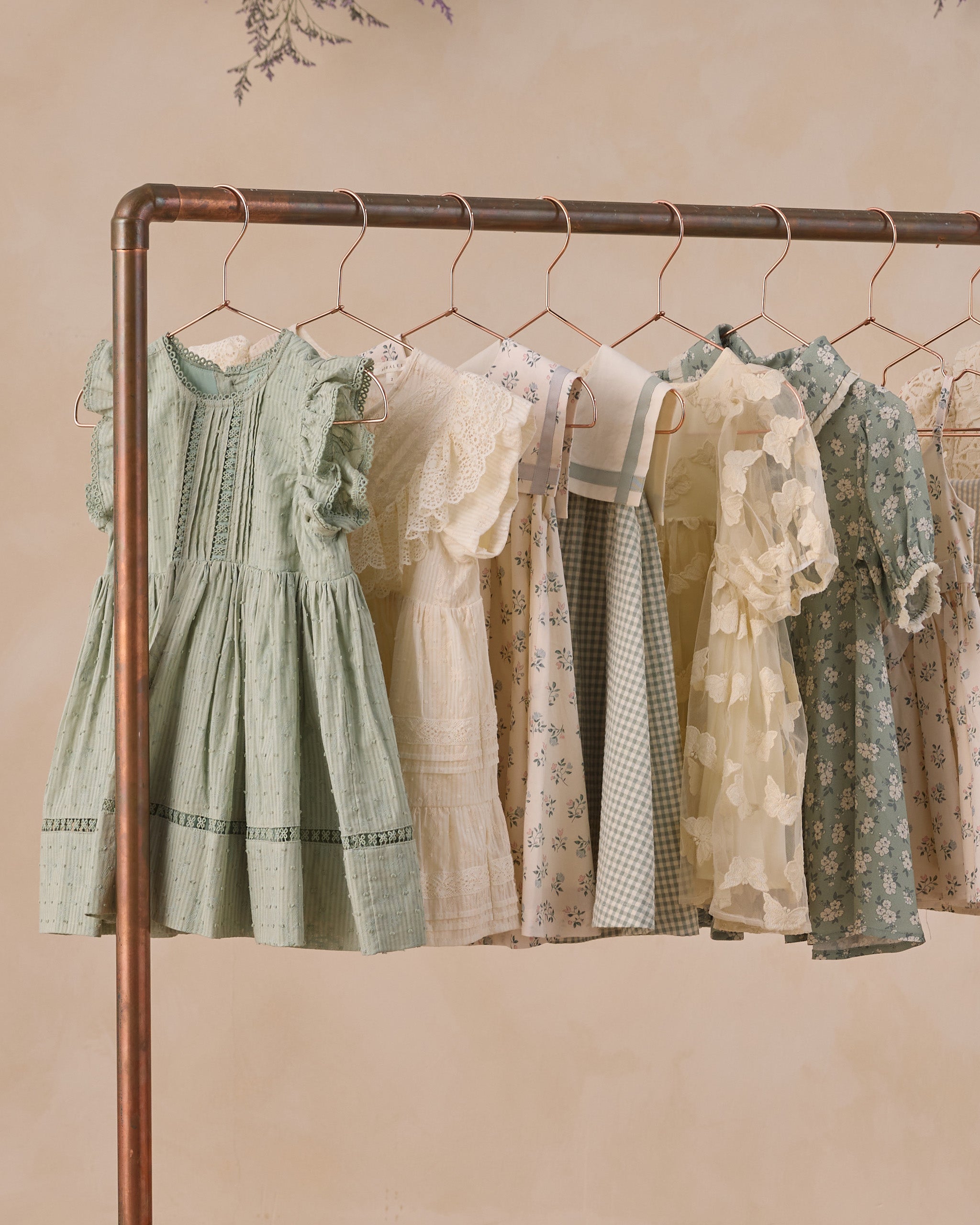 Goldie Dress Ivory - Rylee + Cru | Kids Clothes | Trendy Baby Clothes | Modern Infant Outfits |