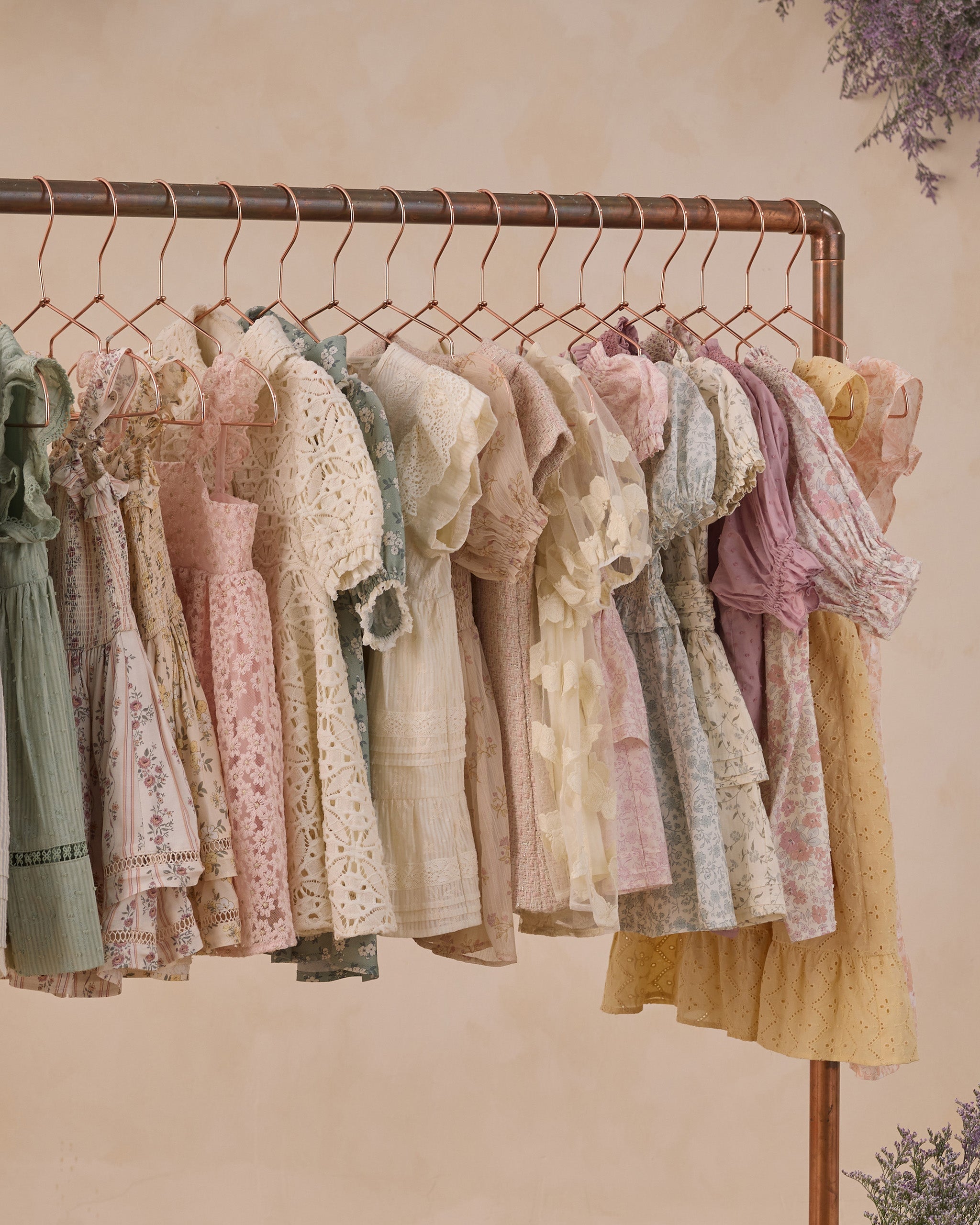 Lucy Dress Petal Garden - Rylee + Cru | Kids Clothes | Trendy Baby Clothes | Modern Infant Outfits |