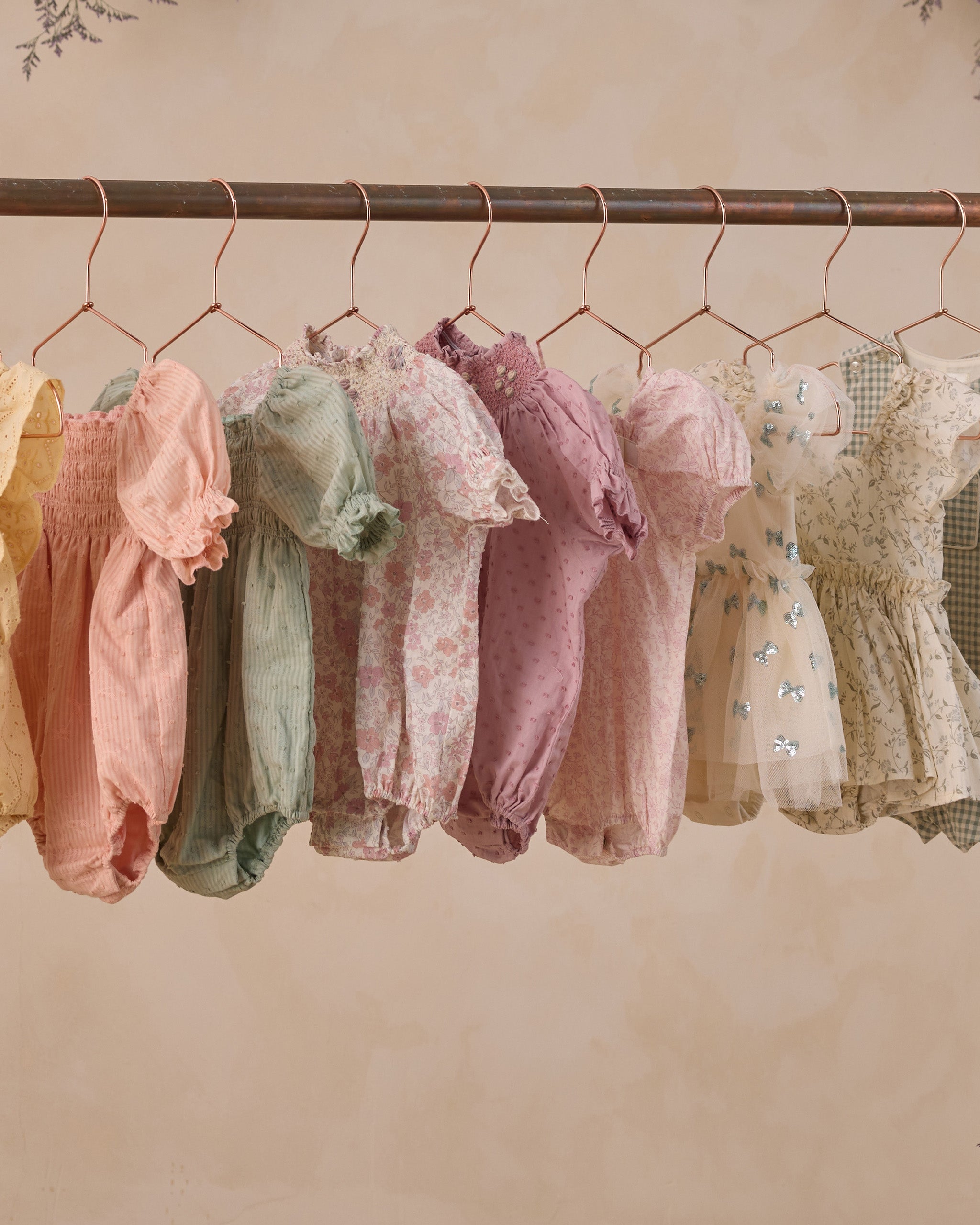 Maddie Romper Pastel Garden - Rylee + Cru | Kids Clothes | Trendy Baby Clothes | Modern Infant Outfits |