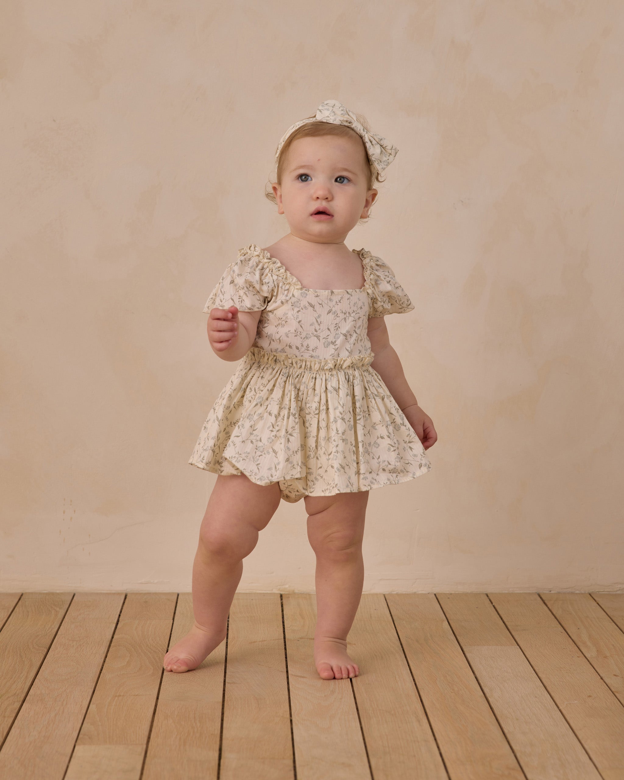 Margot Romper Vines - Rylee + Cru | Kids Clothes | Trendy Baby Clothes | Modern Infant Outfits |