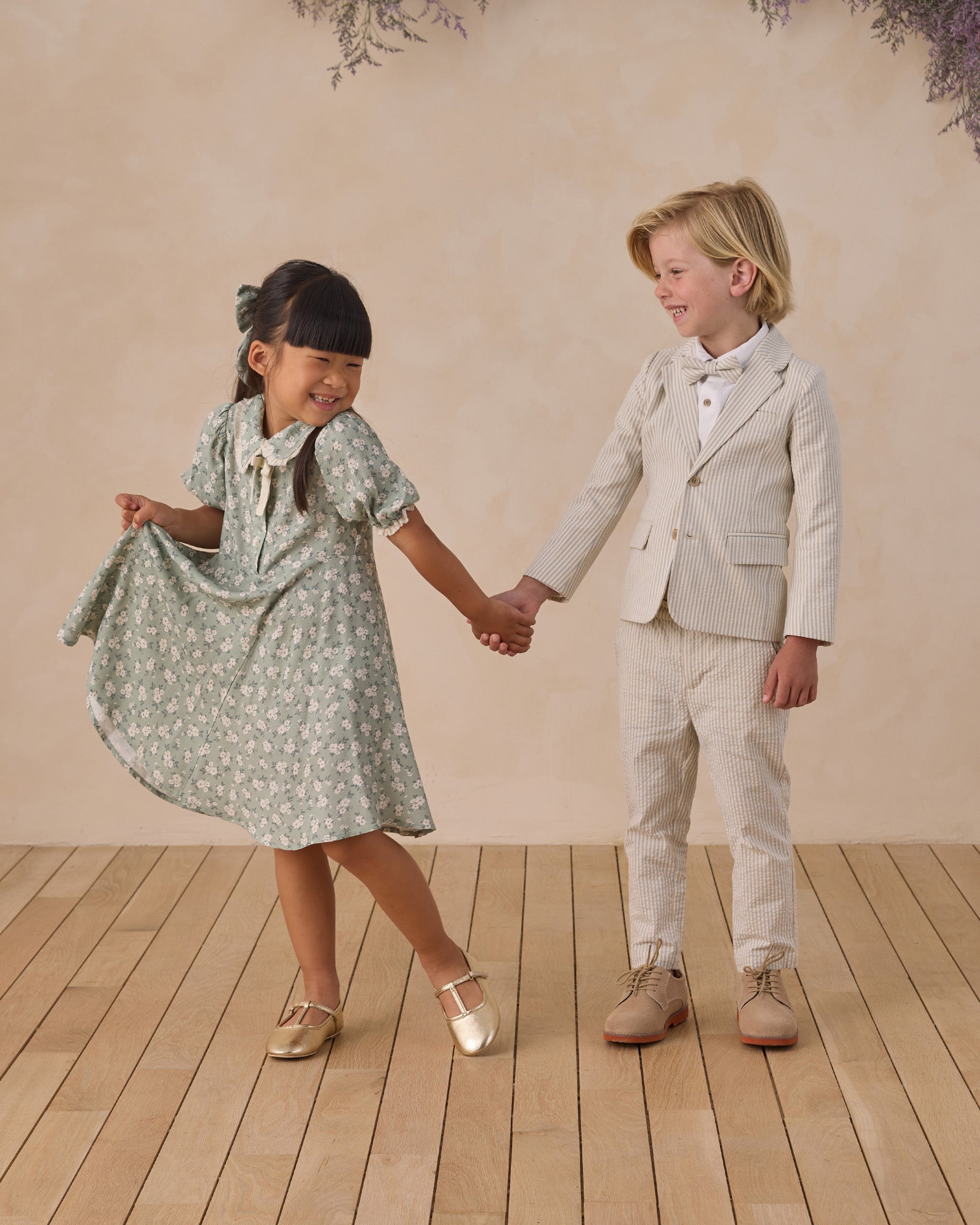 Everly Bow Blossom - Rylee + Cru | Kids Clothes | Trendy Baby Clothes | Modern Infant Outfits |