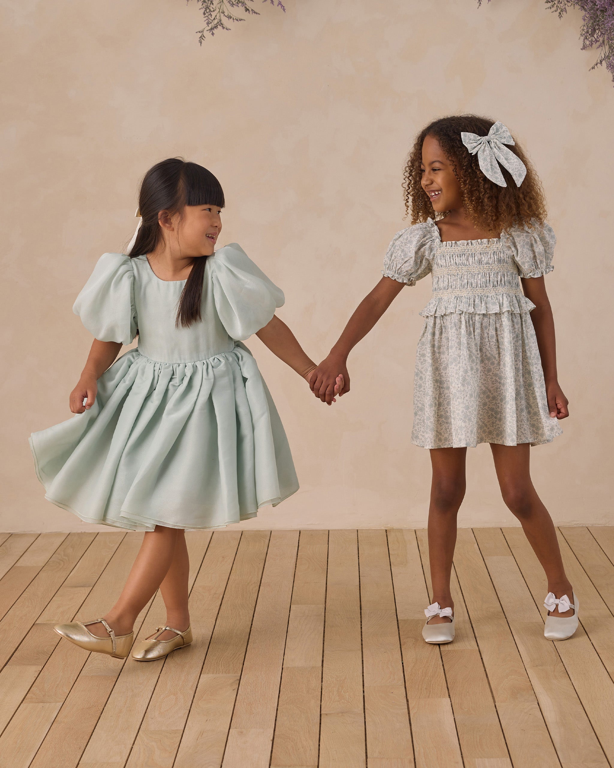 Sofia Dress Seafoam - Rylee + Cru | Kids Clothes | Trendy Baby Clothes | Modern Infant Outfits |