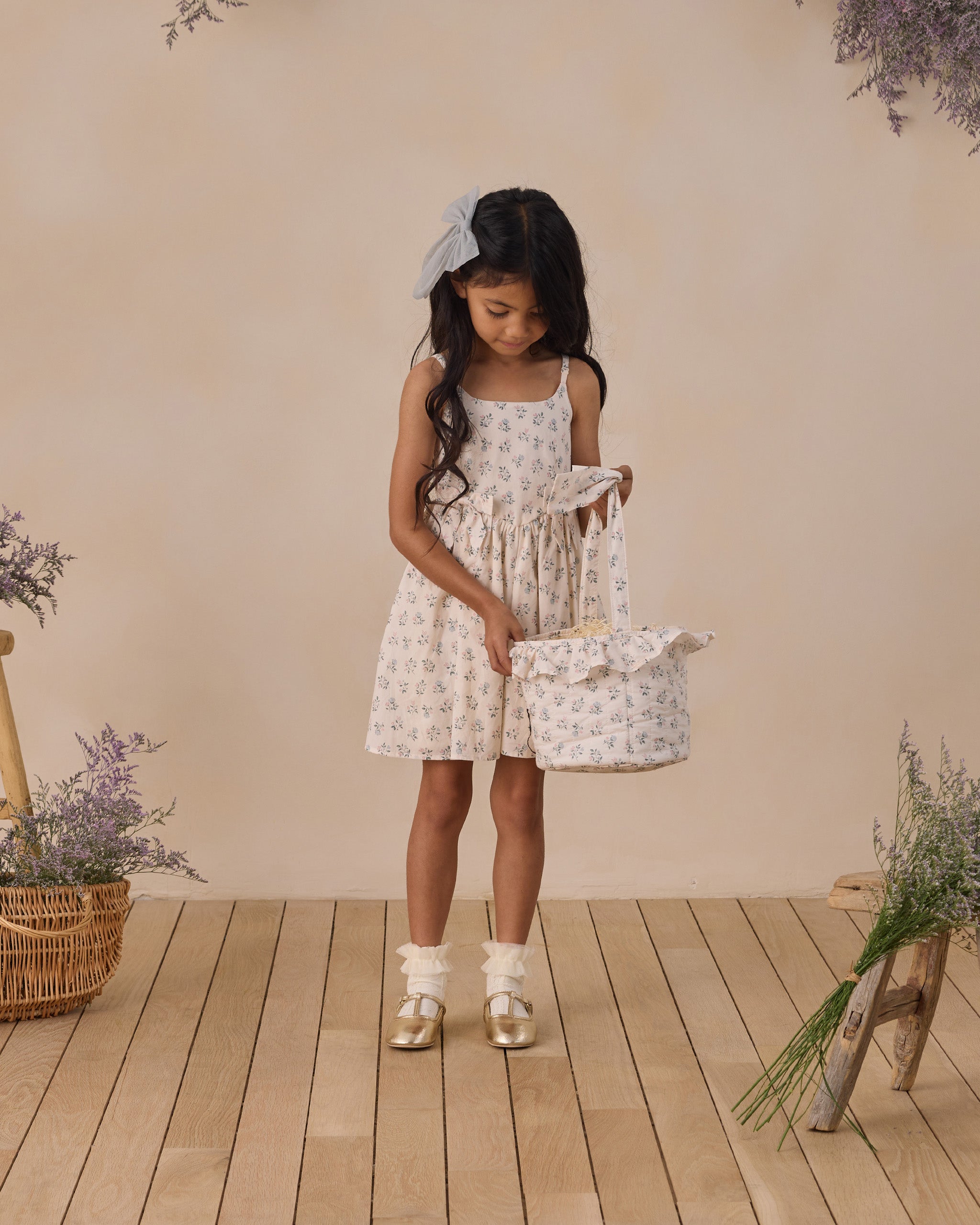 Easter Basket Summer Ditsy - Rylee + Cru | Kids Clothes | Trendy Baby Clothes | Modern Infant Outfits |