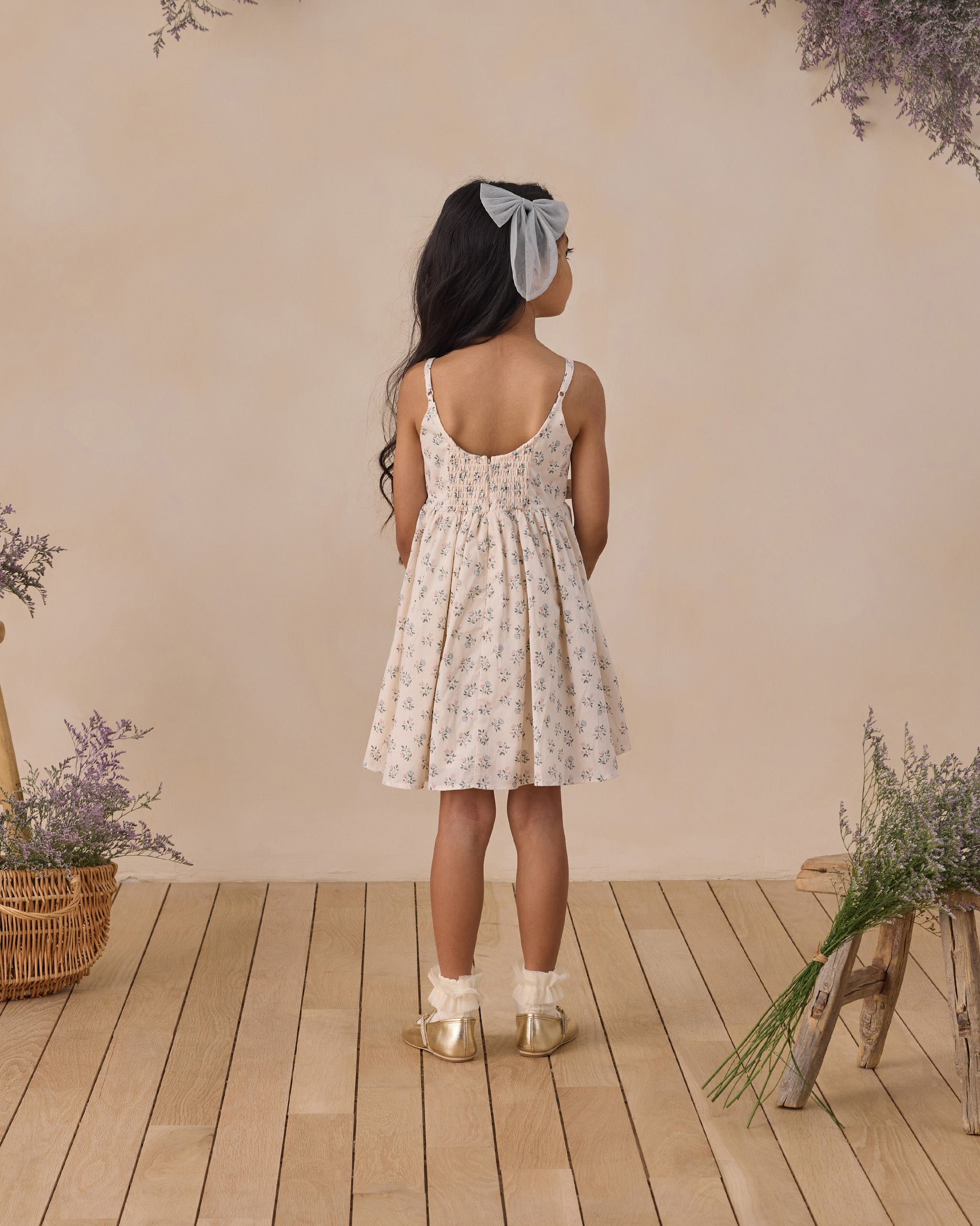 Betsy Dress Summer Ditsy - Rylee + Cru | Kids Clothes | Trendy Baby Clothes | Modern Infant Outfits |