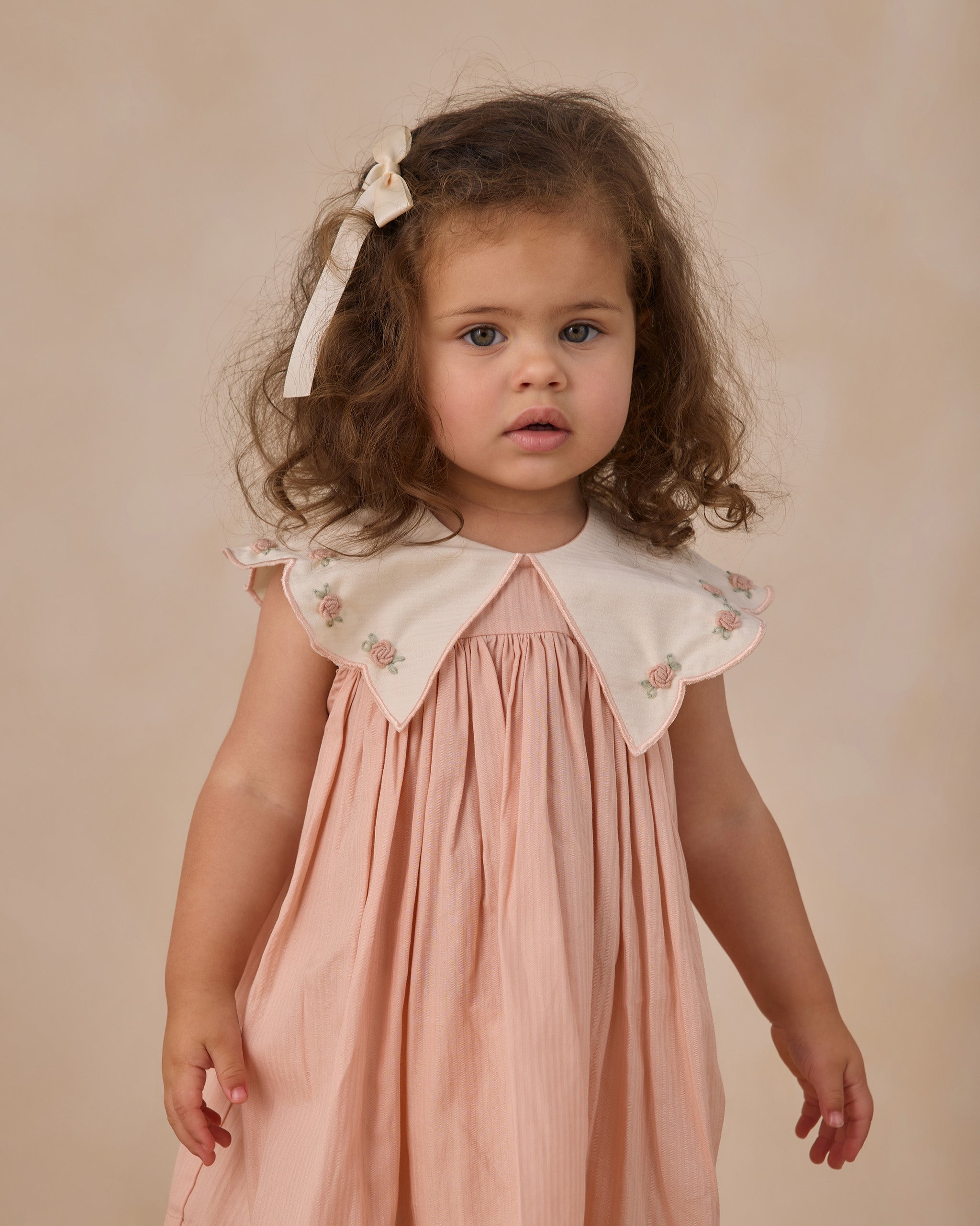 Florence Dress Petal - Rylee + Cru | Kids Clothes | Trendy Baby Clothes | Modern Infant Outfits |
