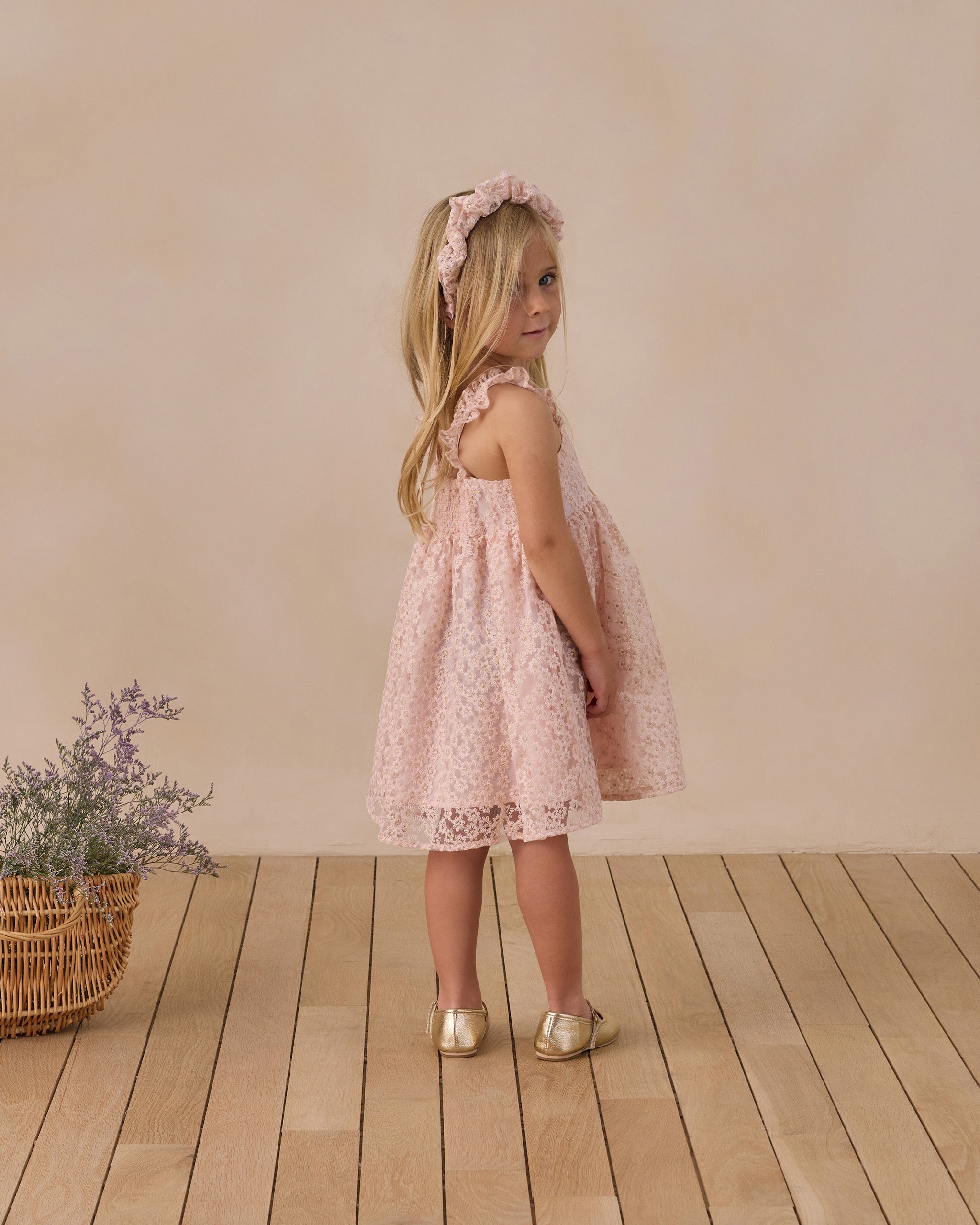 Mara Dress Cotton Candy - Rylee + Cru | Kids Clothes | Trendy Baby Clothes | Modern Infant Outfits |