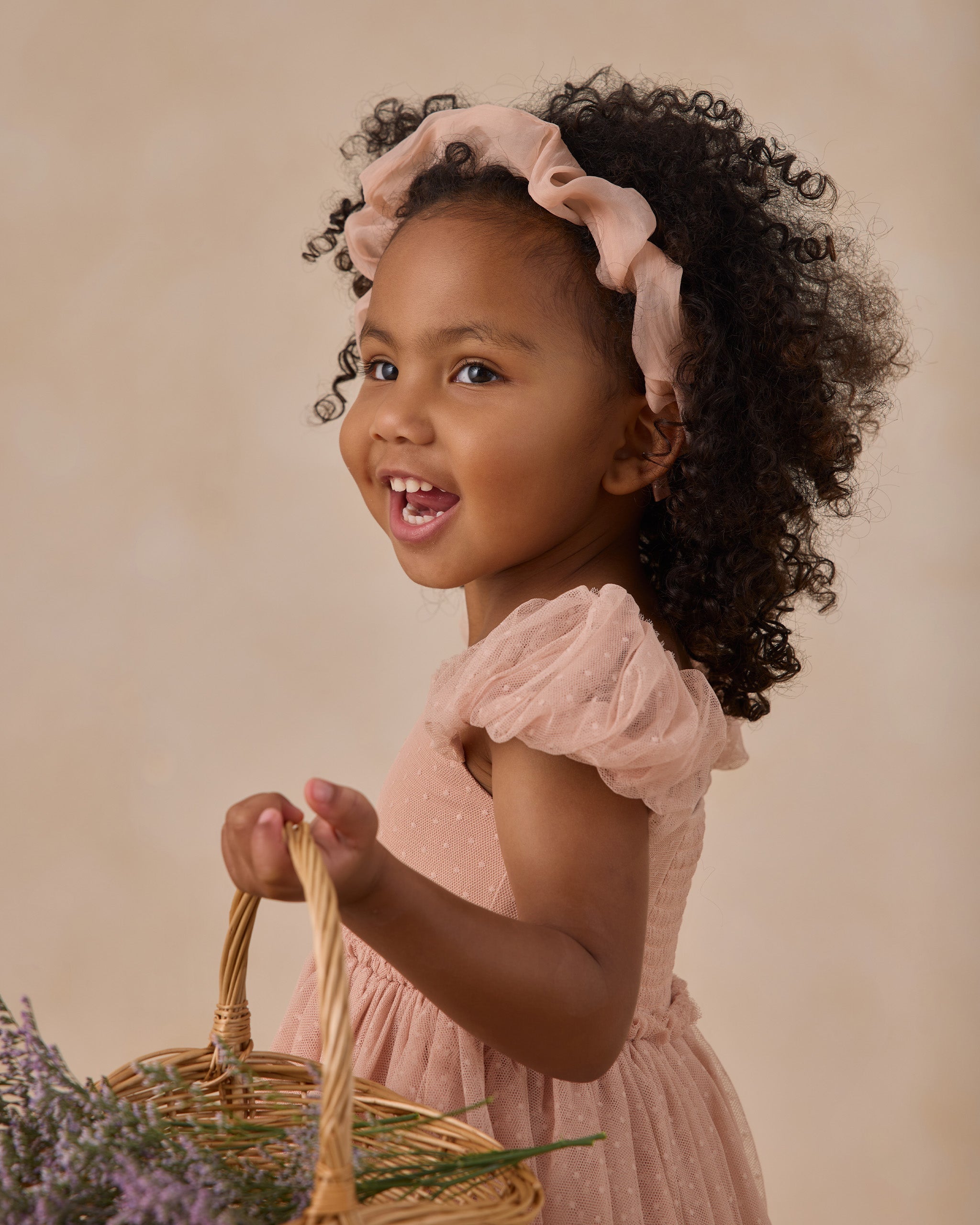 Gathered Headband Petal - Rylee + Cru | Kids Clothes | Trendy Baby Clothes | Modern Infant Outfits |