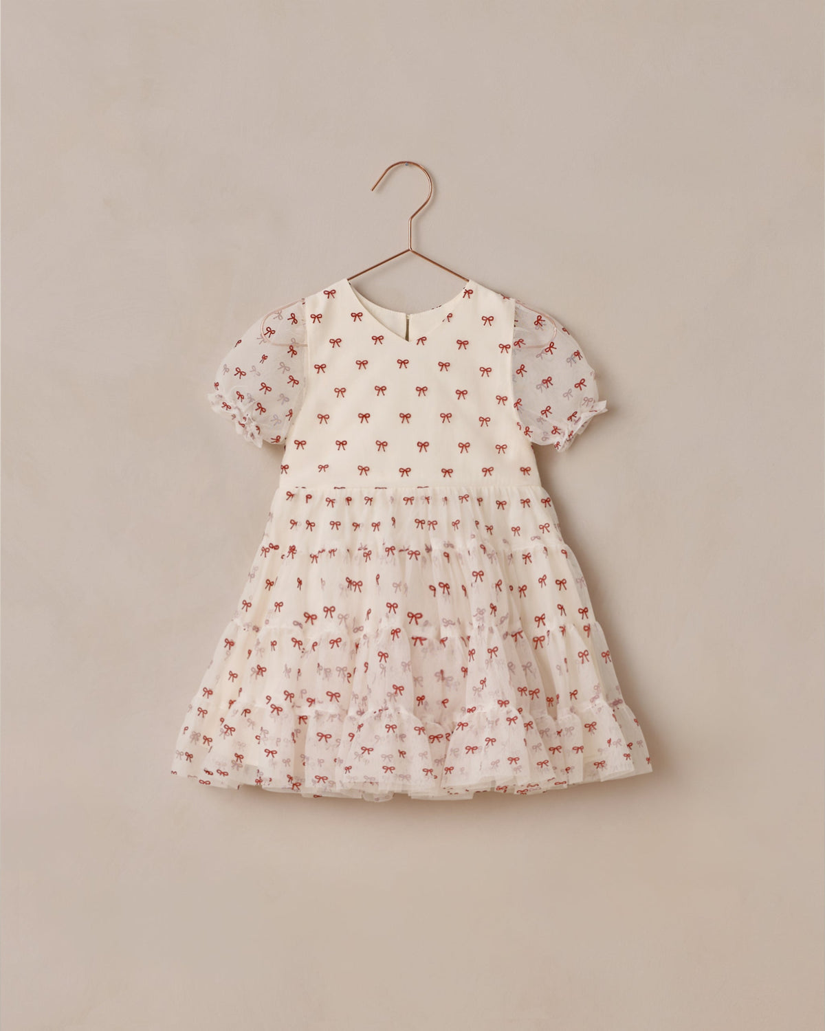 Robe Dottie à nœuds rubis