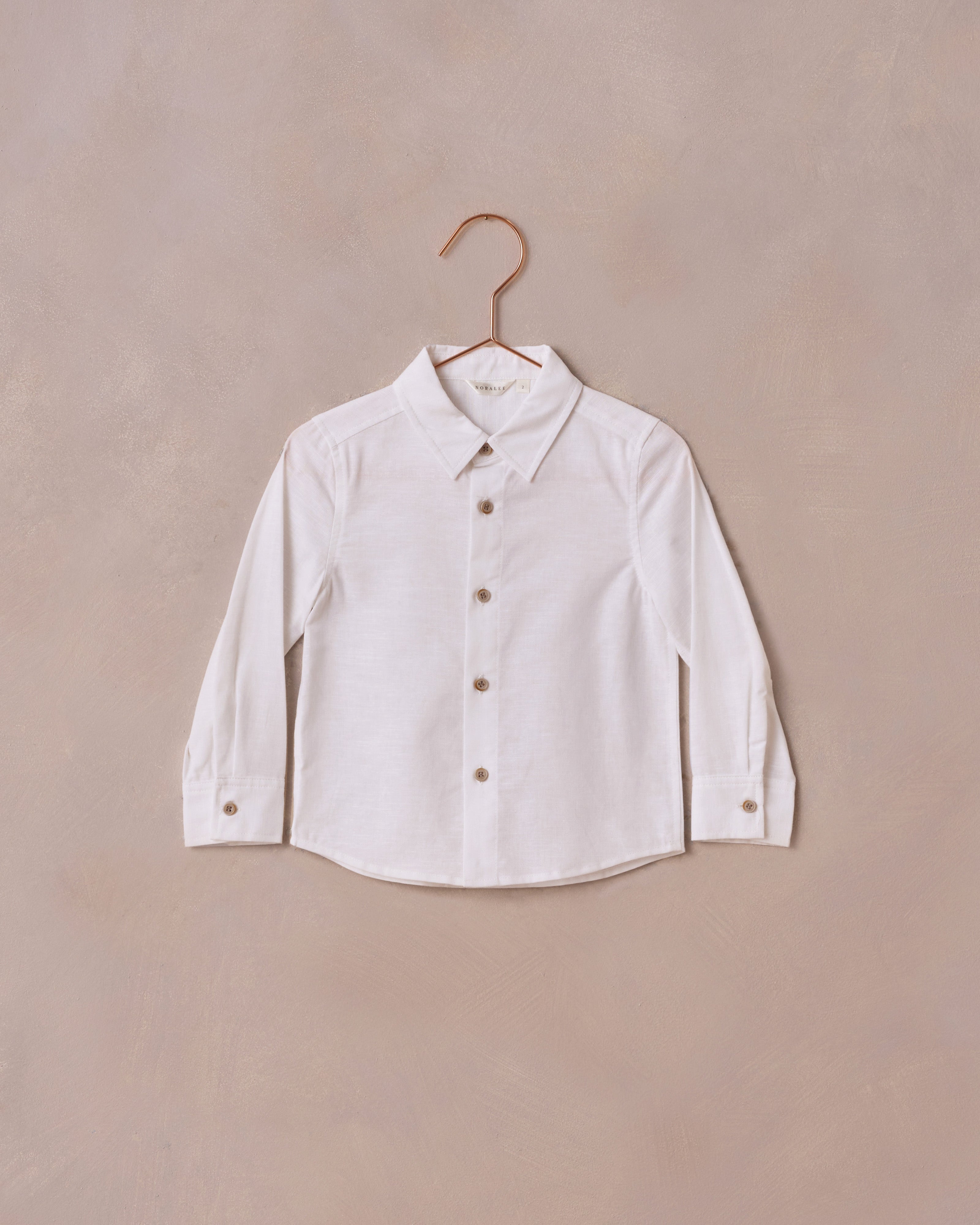 Harrison Button Down || White**