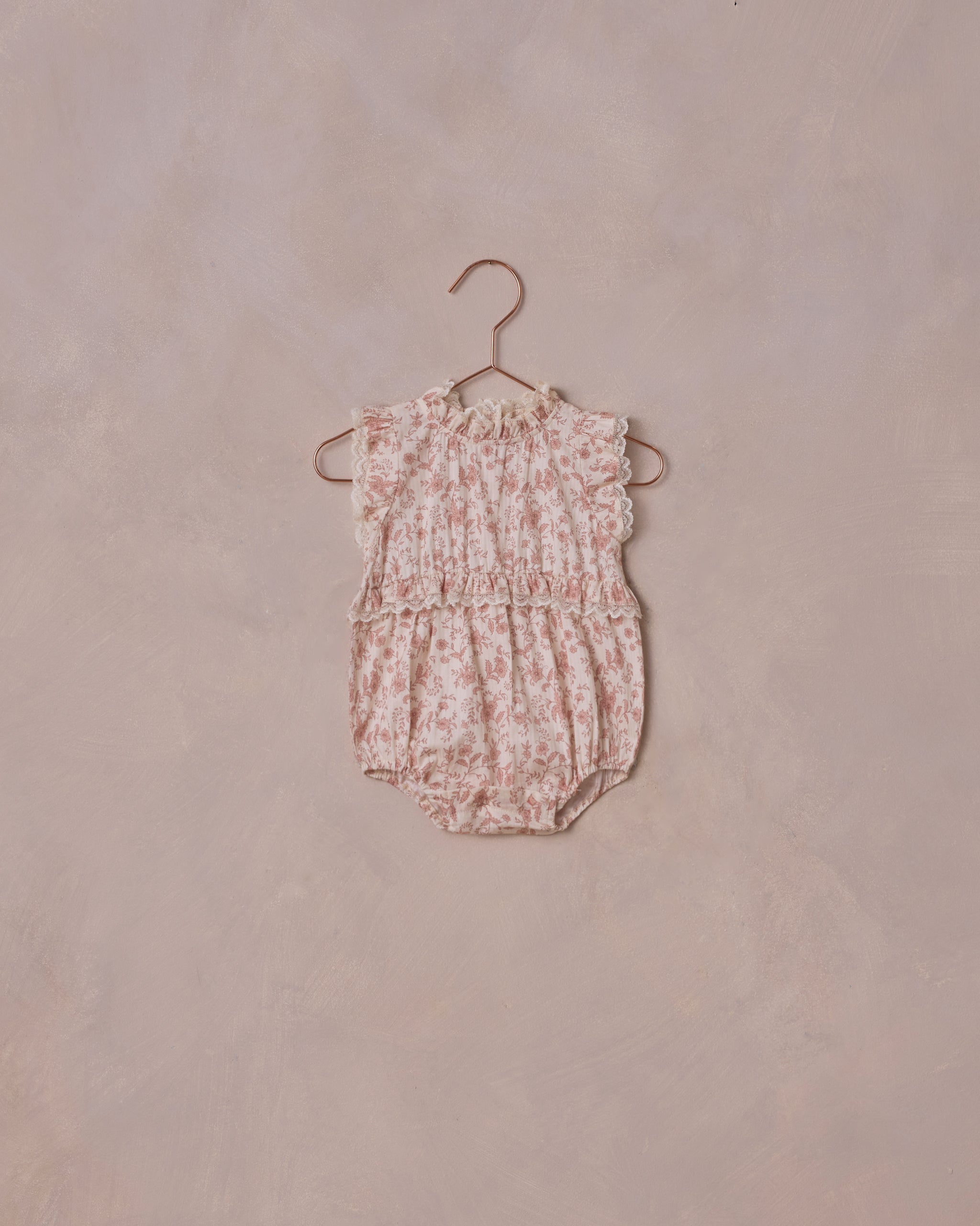 Alice Romper | Pink Toile