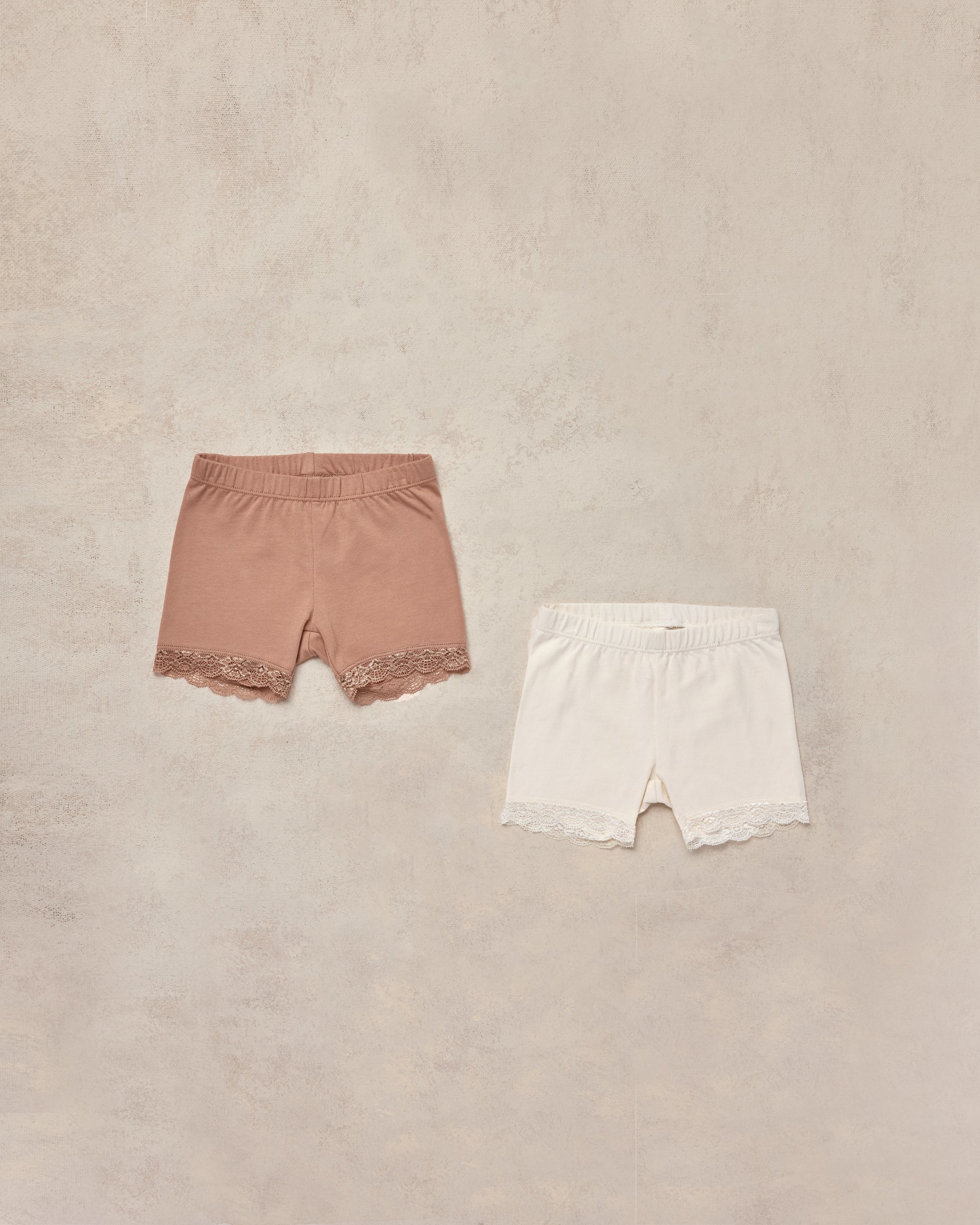 Cartwheel Shorts || Ivory, Mocha - Rylee + Cru | Kids Clothes | Trendy Baby Clothes | Modern Infant Outfits |