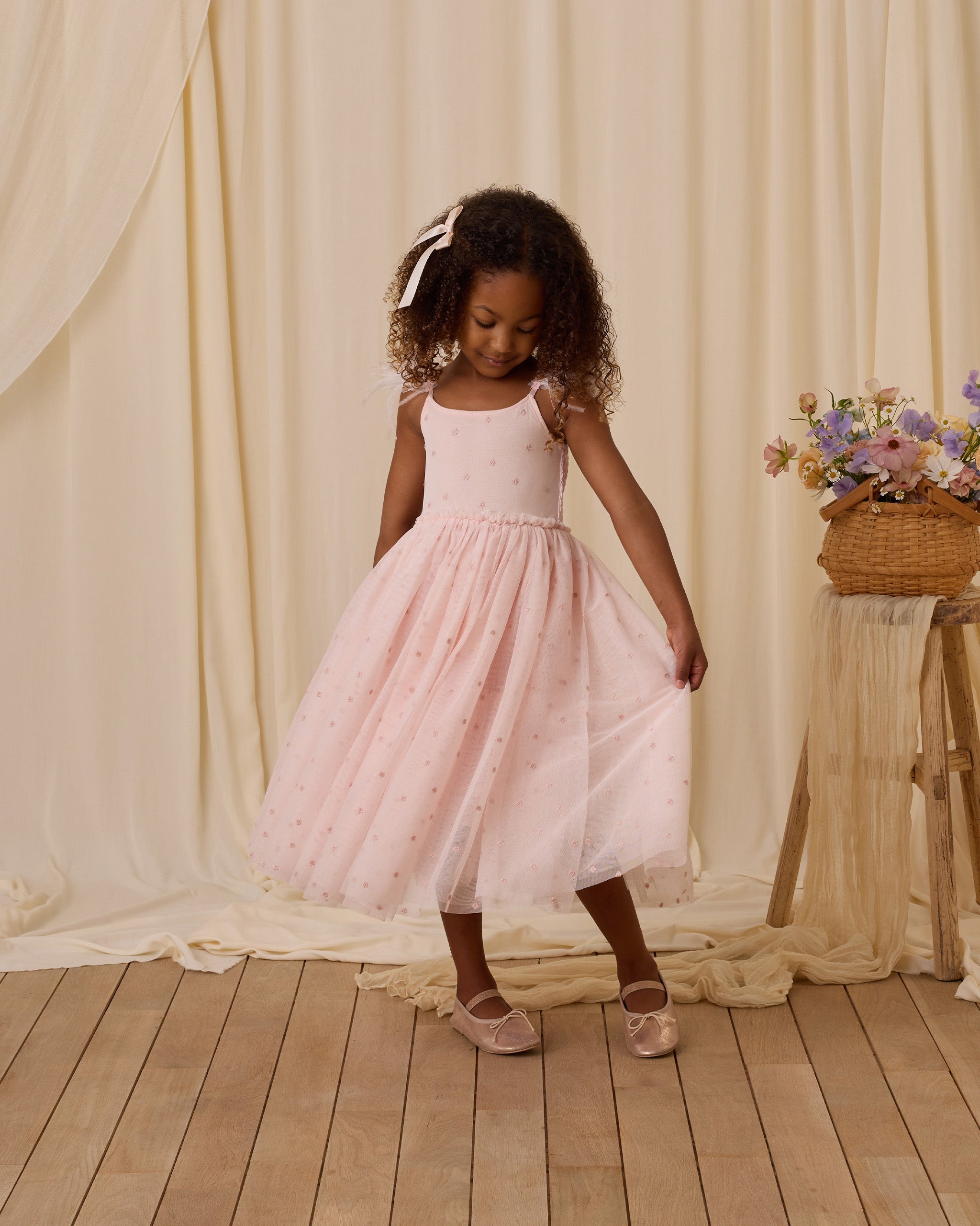 Poppy Dress | Blush – Noralee