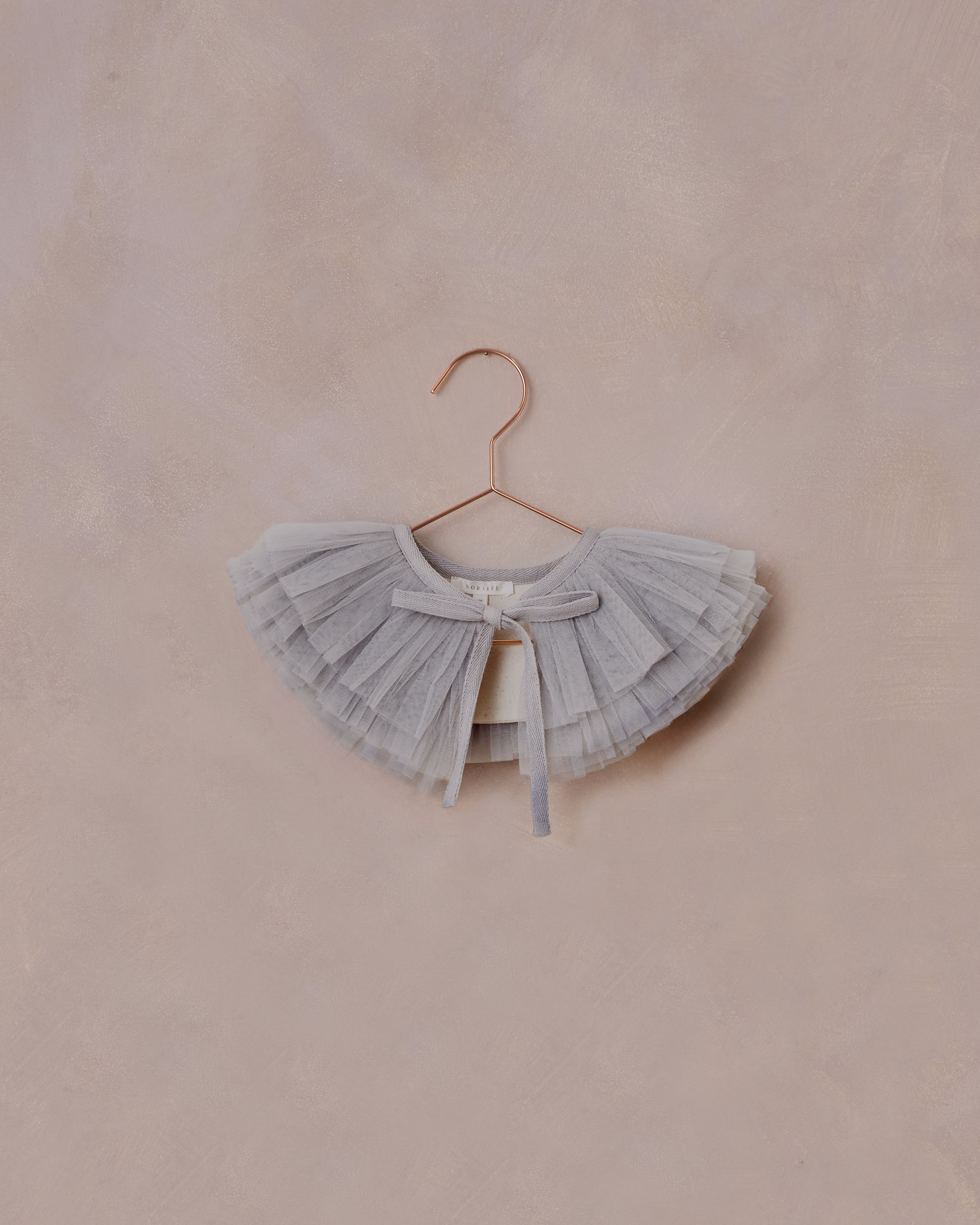 Ruffle Tulle Collar | Powder Blue