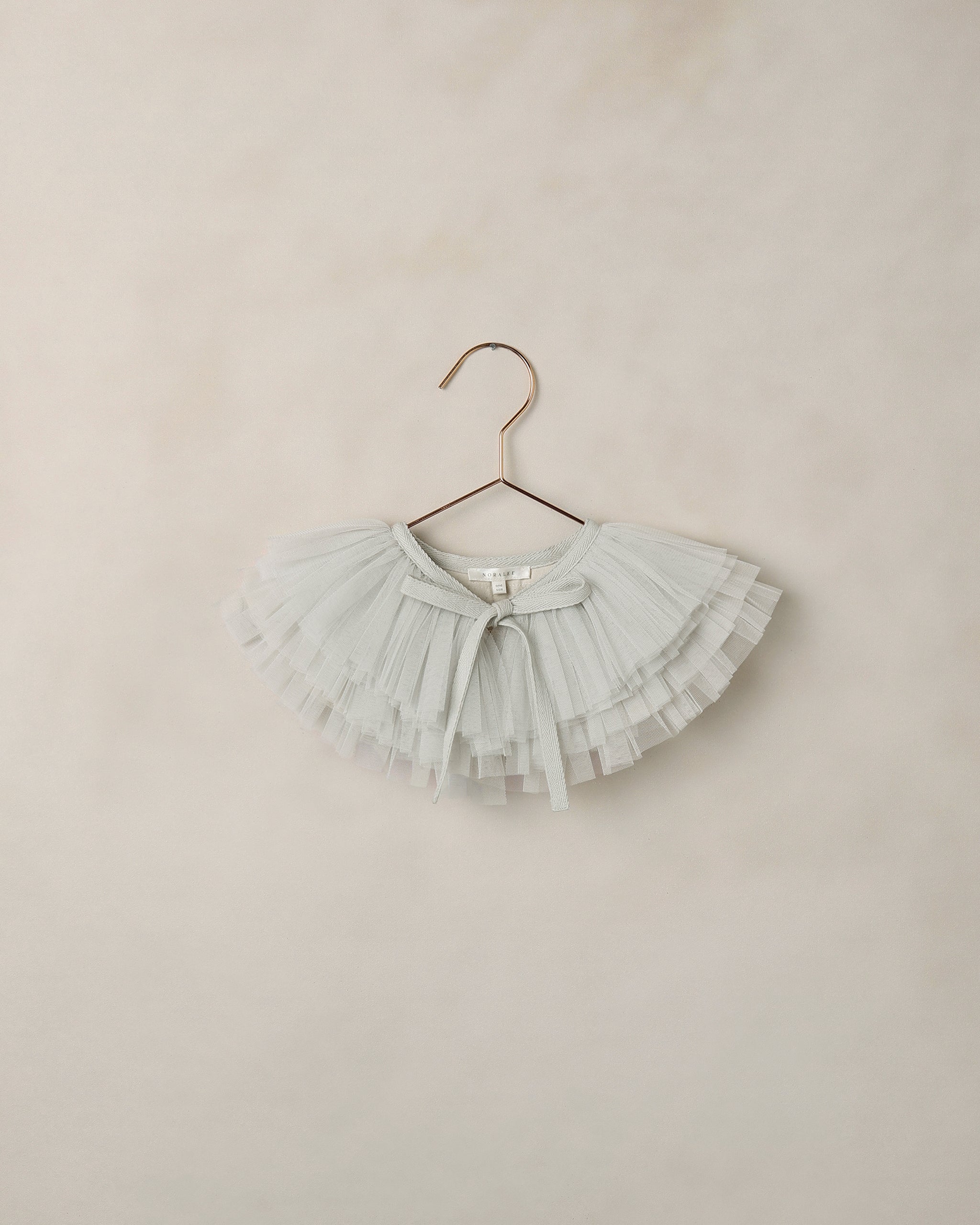 Ruffle Tulle Collar Mist