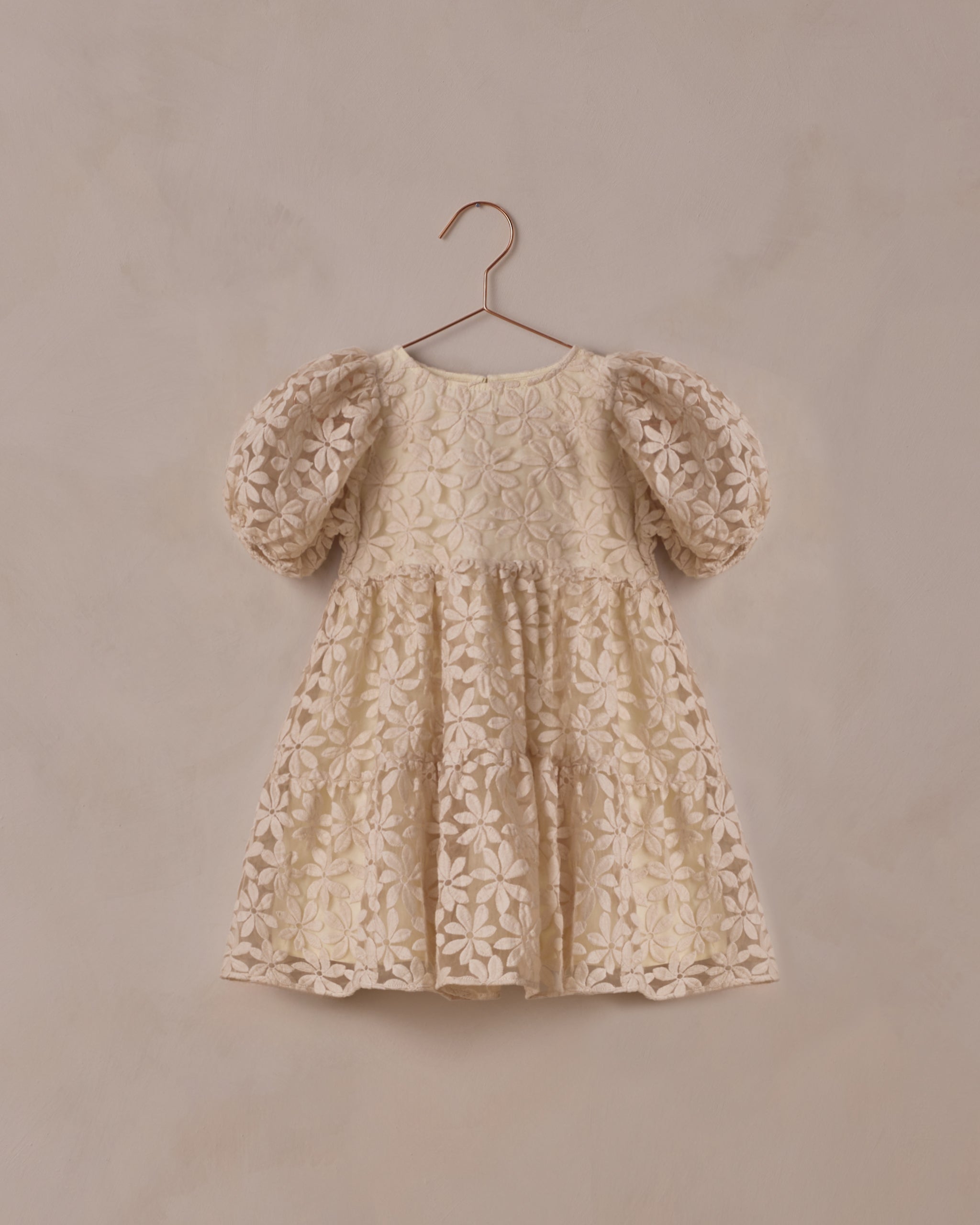 Chloe Dress | Embroidered Daisy