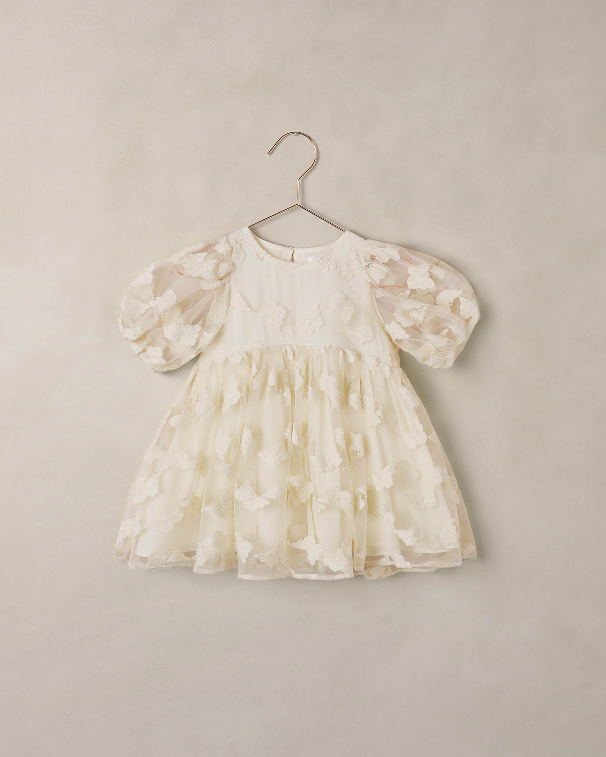 Luna Dress Natural - Rylee + Cru | Kids Clothes | Trendy Baby Clothes | Modern Infant Outfits |