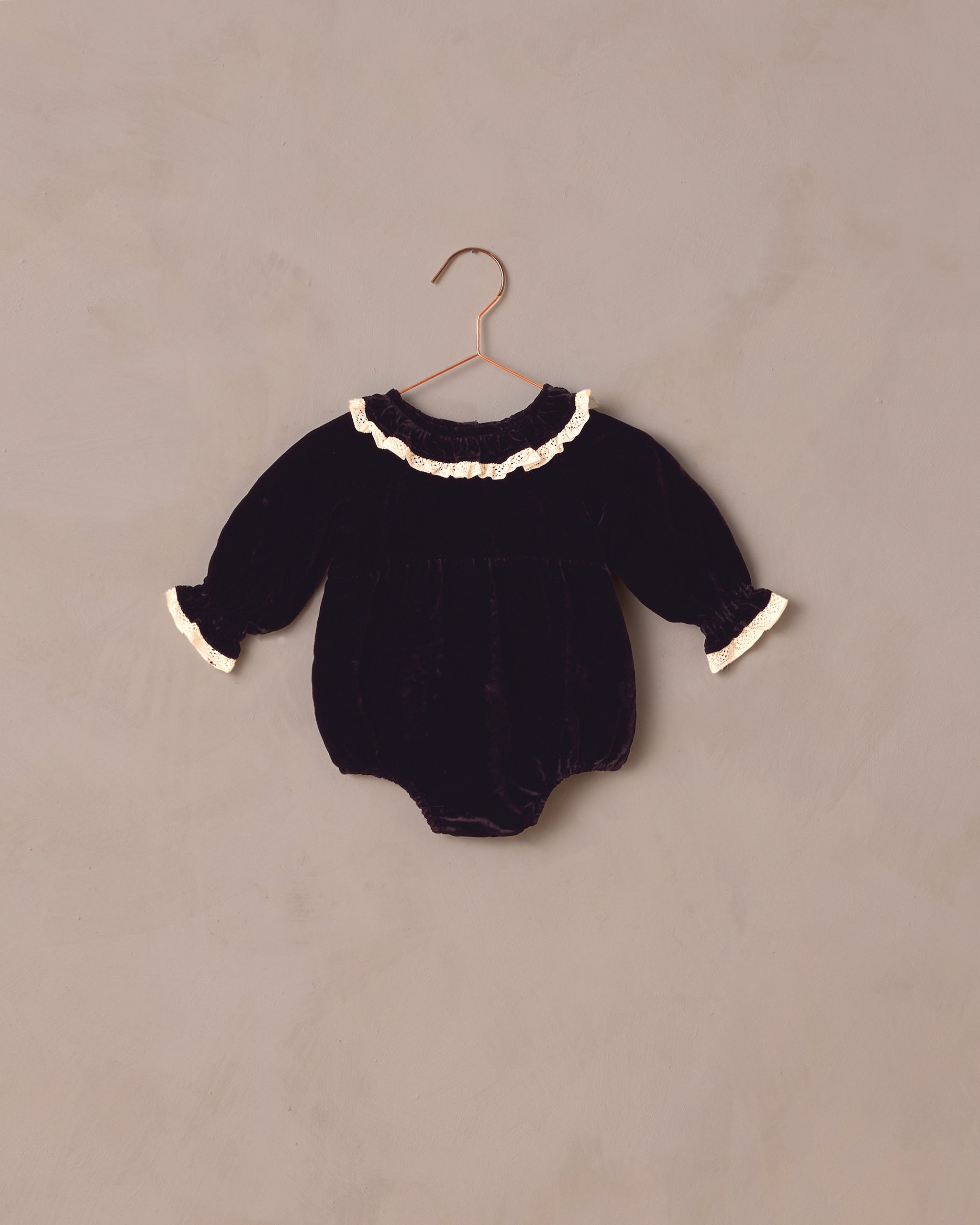 Adeline Romper | Black