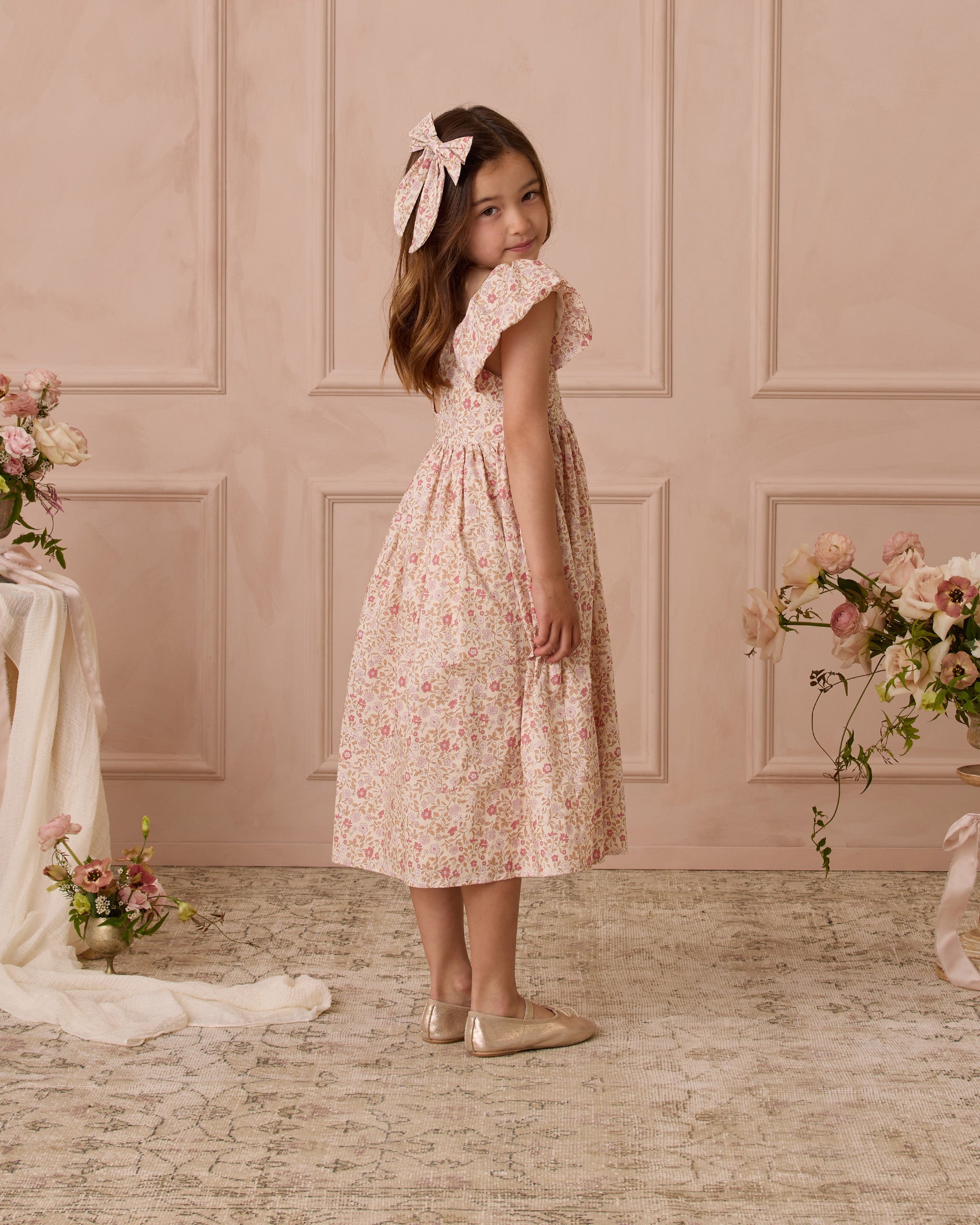 Hazel Dress || Blush Garden