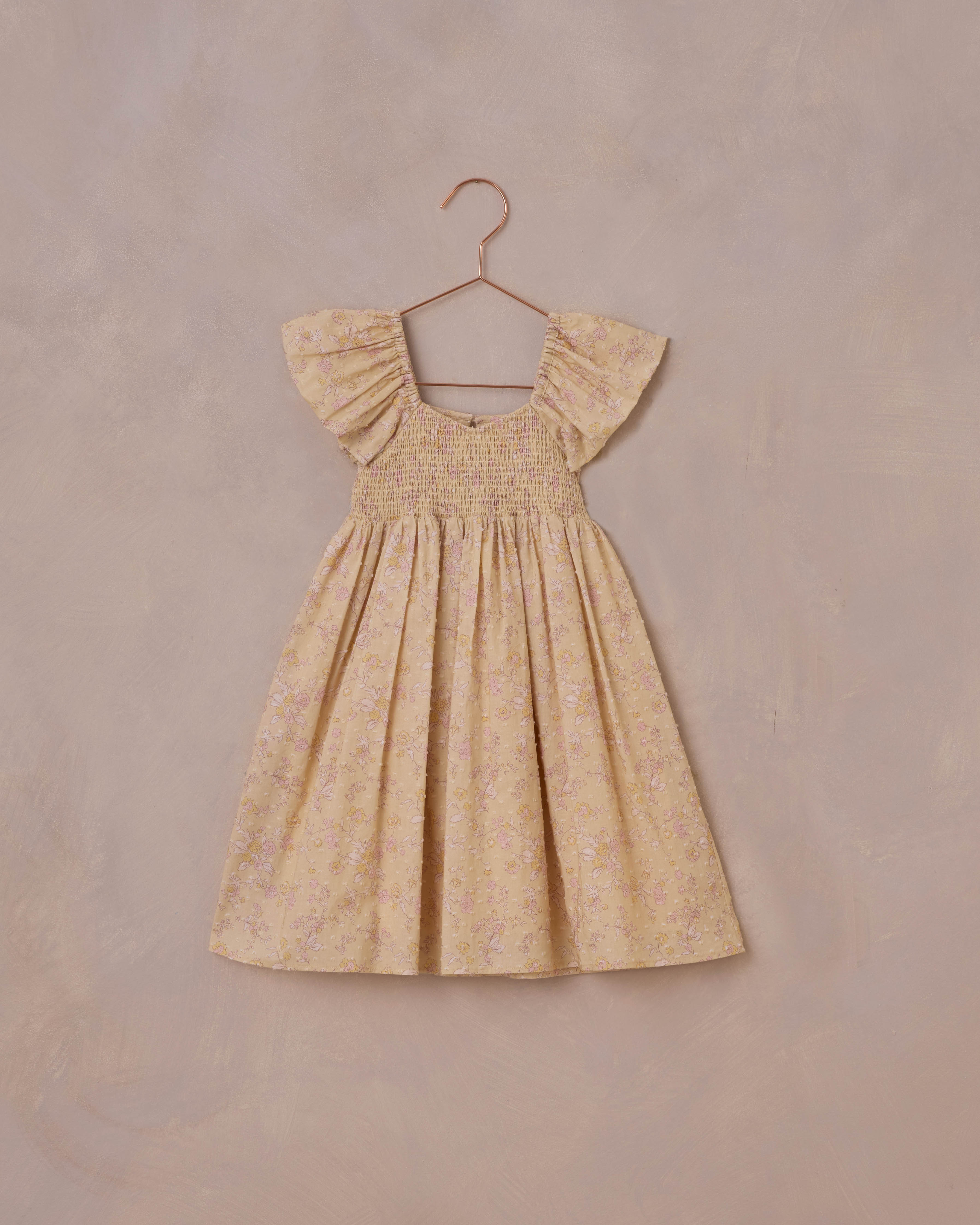 Hazel Dress | Lemon Floral