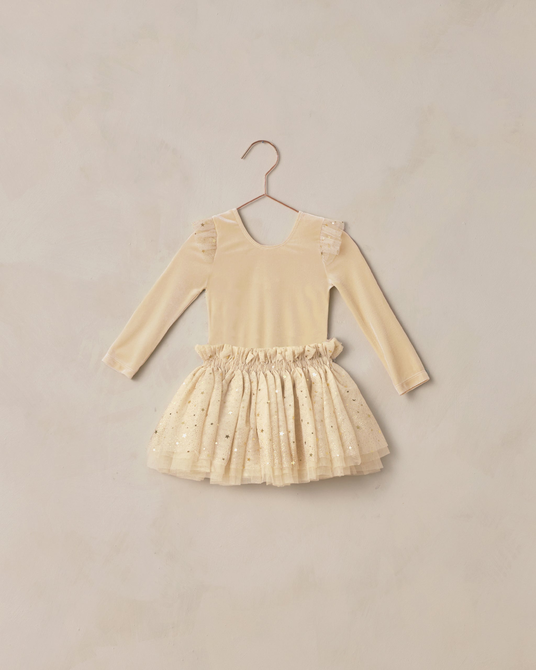 Lottie Tutu Set | Champagne - Rylee + Cru | Kids Clothes | Trendy Baby Clothes | Modern Infant Outfits |