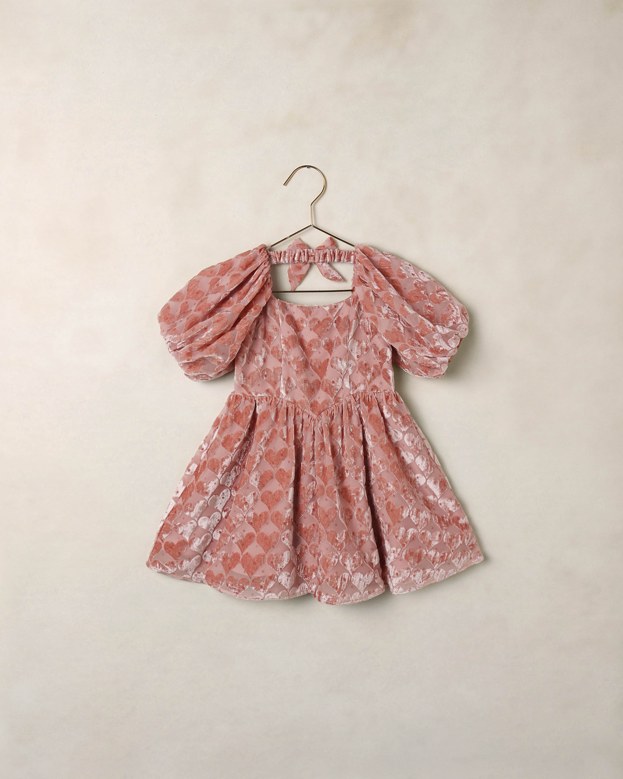 Robe Nina Rouge à lèvres Cœurs