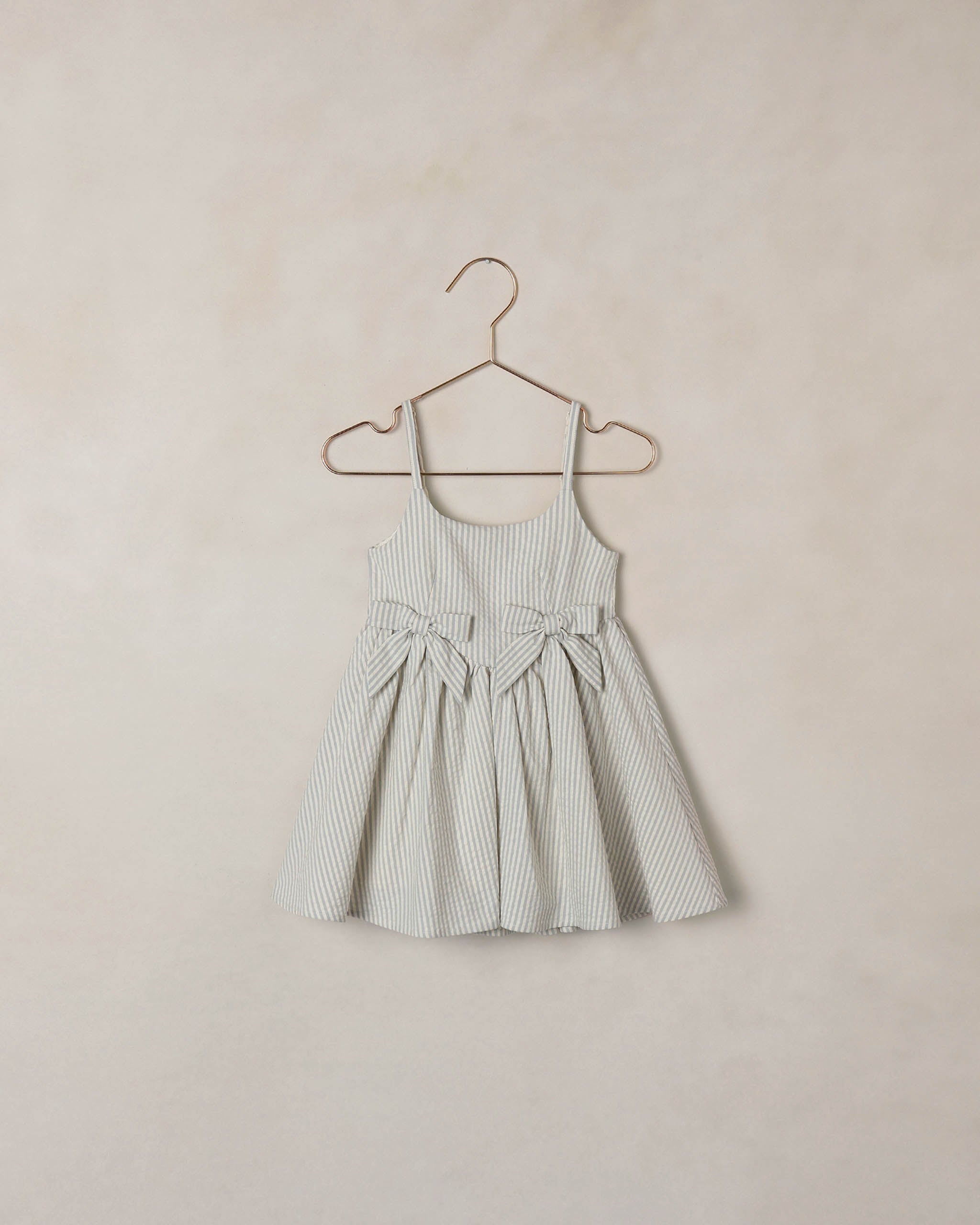 Betsy Dress Sky Stripe - Rylee + Cru | Kids Clothes | Trendy Baby Clothes | Modern Infant Outfits |