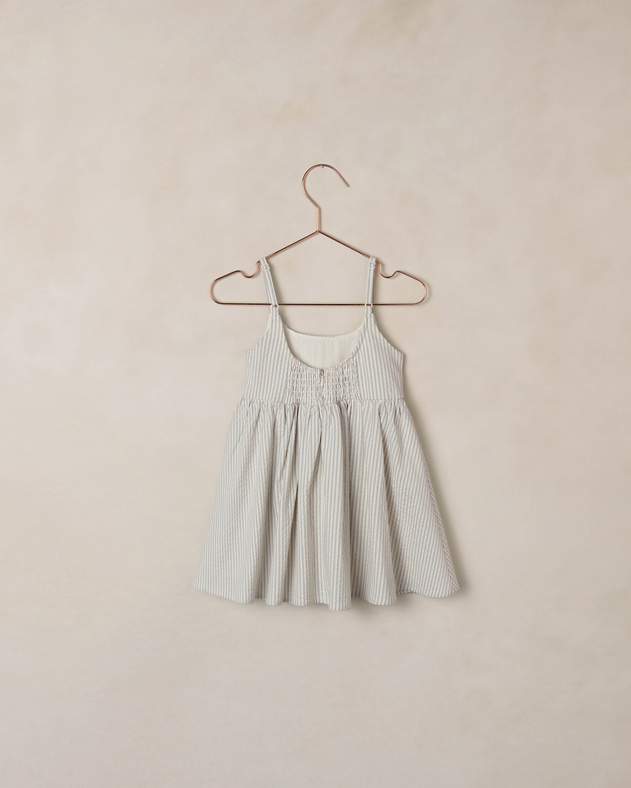 Betsy Dress Sky Stripe - Rylee + Cru | Kids Clothes | Trendy Baby Clothes | Modern Infant Outfits |