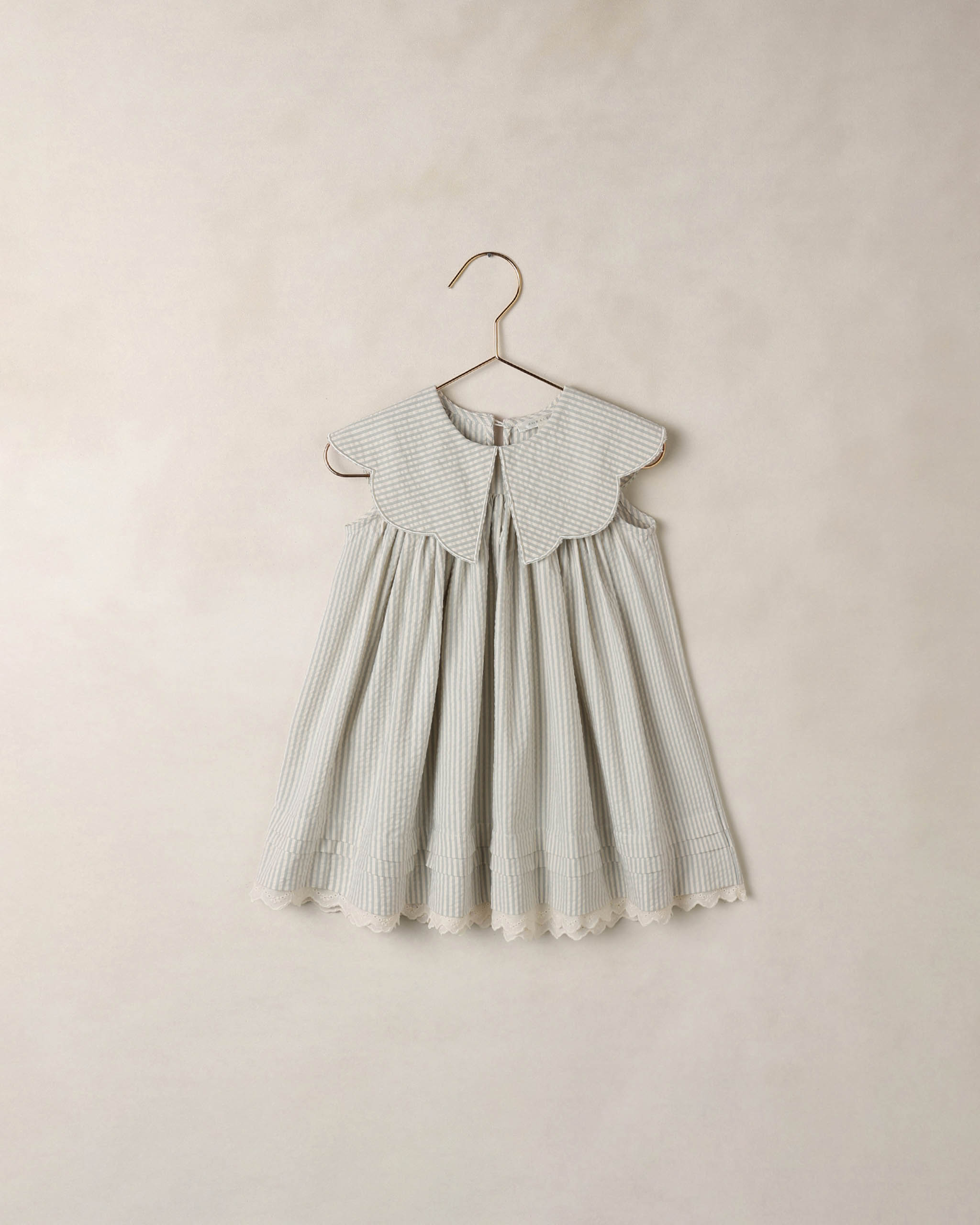 Florence Dress Sky Stripe - Rylee + Cru | Kids Clothes | Trendy Baby Clothes | Modern Infant Outfits |