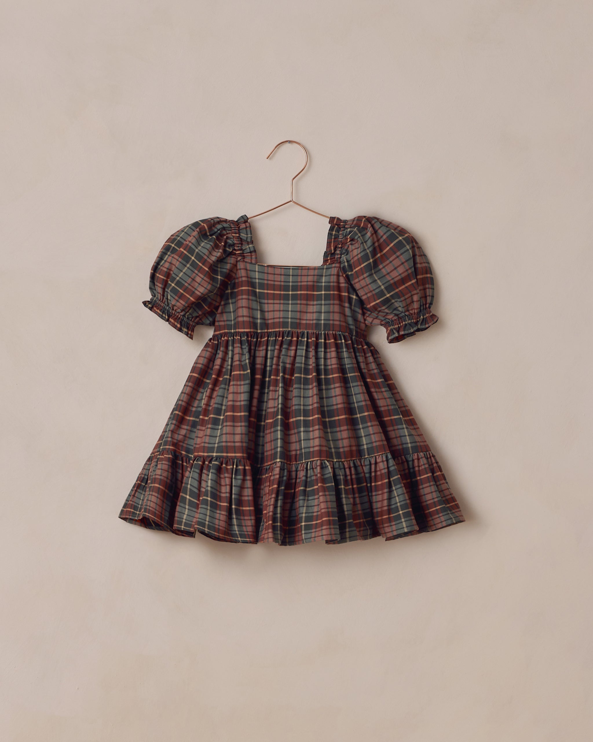 Louella Dress | Winter Tartan