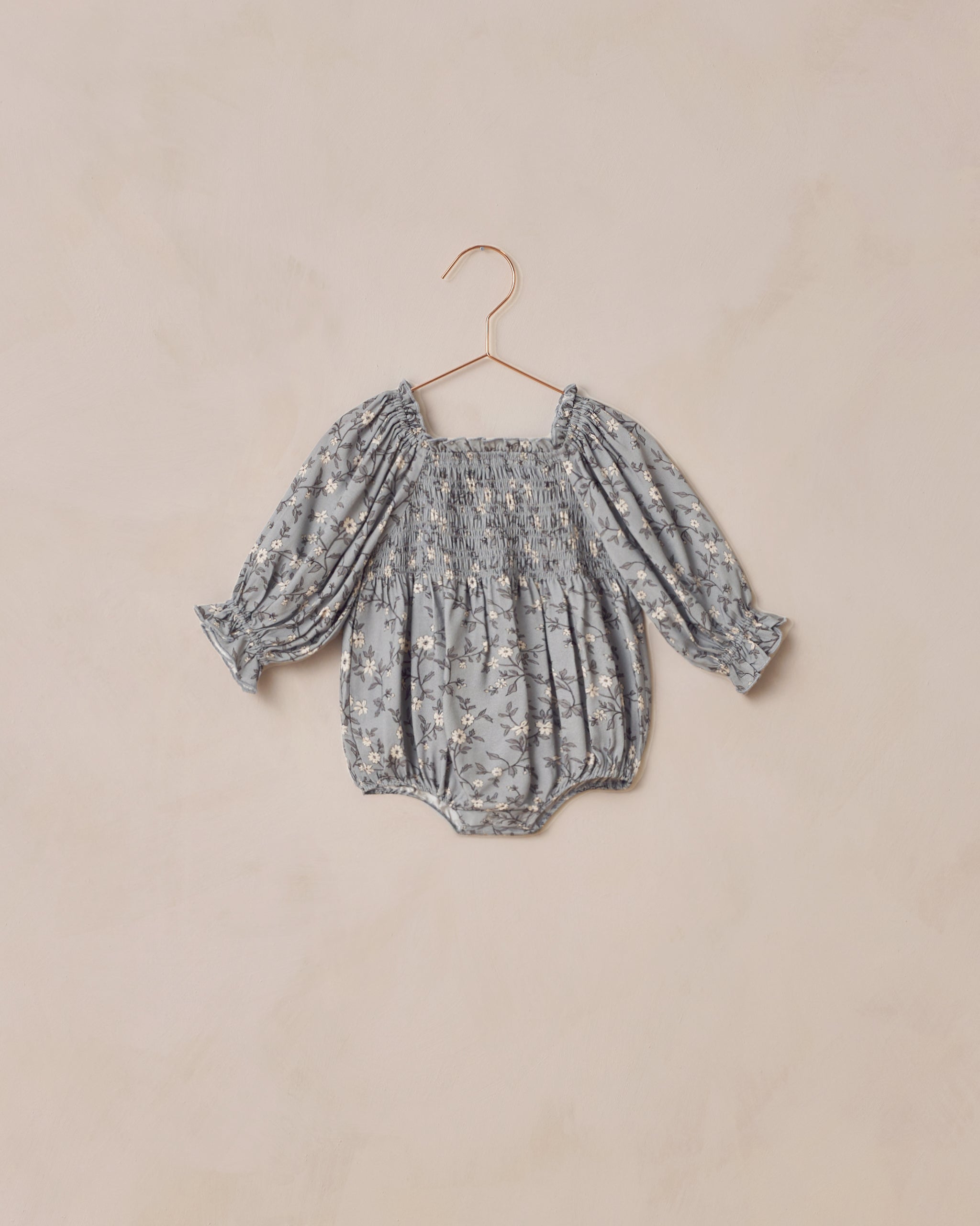 Autumn Romper | French Blue Floral