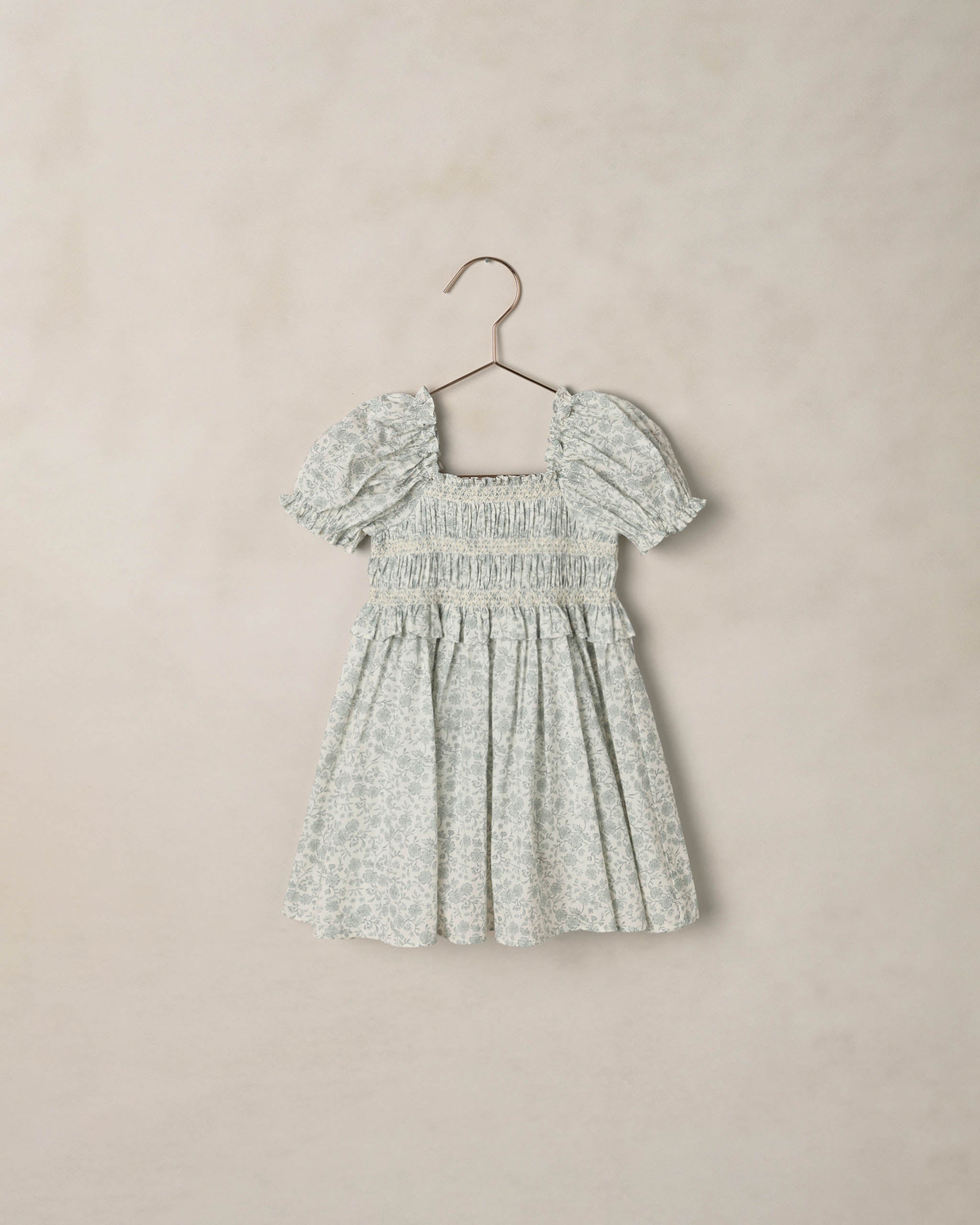 Olivia Dress Sky Floral - Rylee + Cru | Kids Clothes | Trendy Baby Clothes | Modern Infant Outfits |