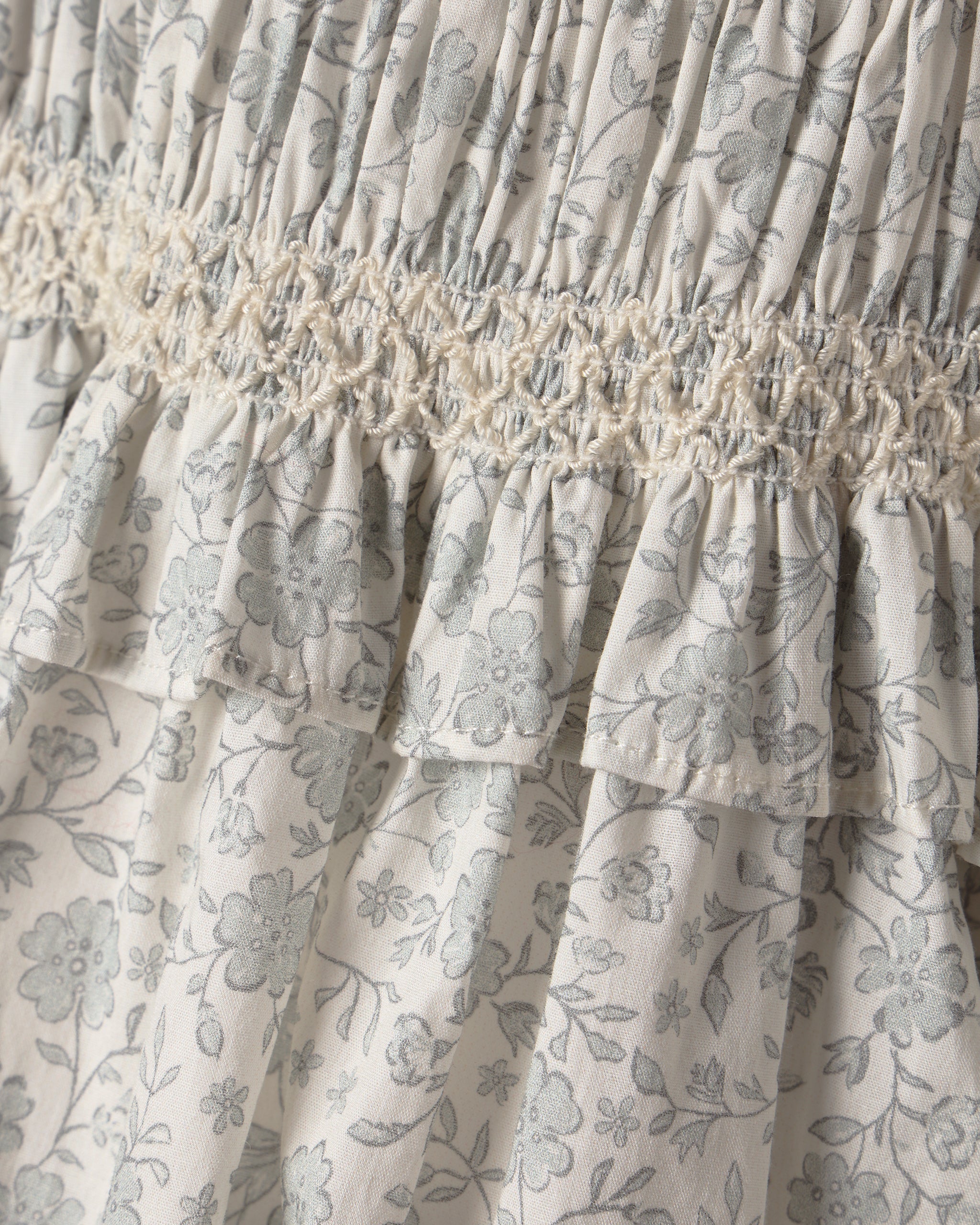 Olivia Dress Sky Floral - Rylee + Cru | Kids Clothes | Trendy Baby Clothes | Modern Infant Outfits |