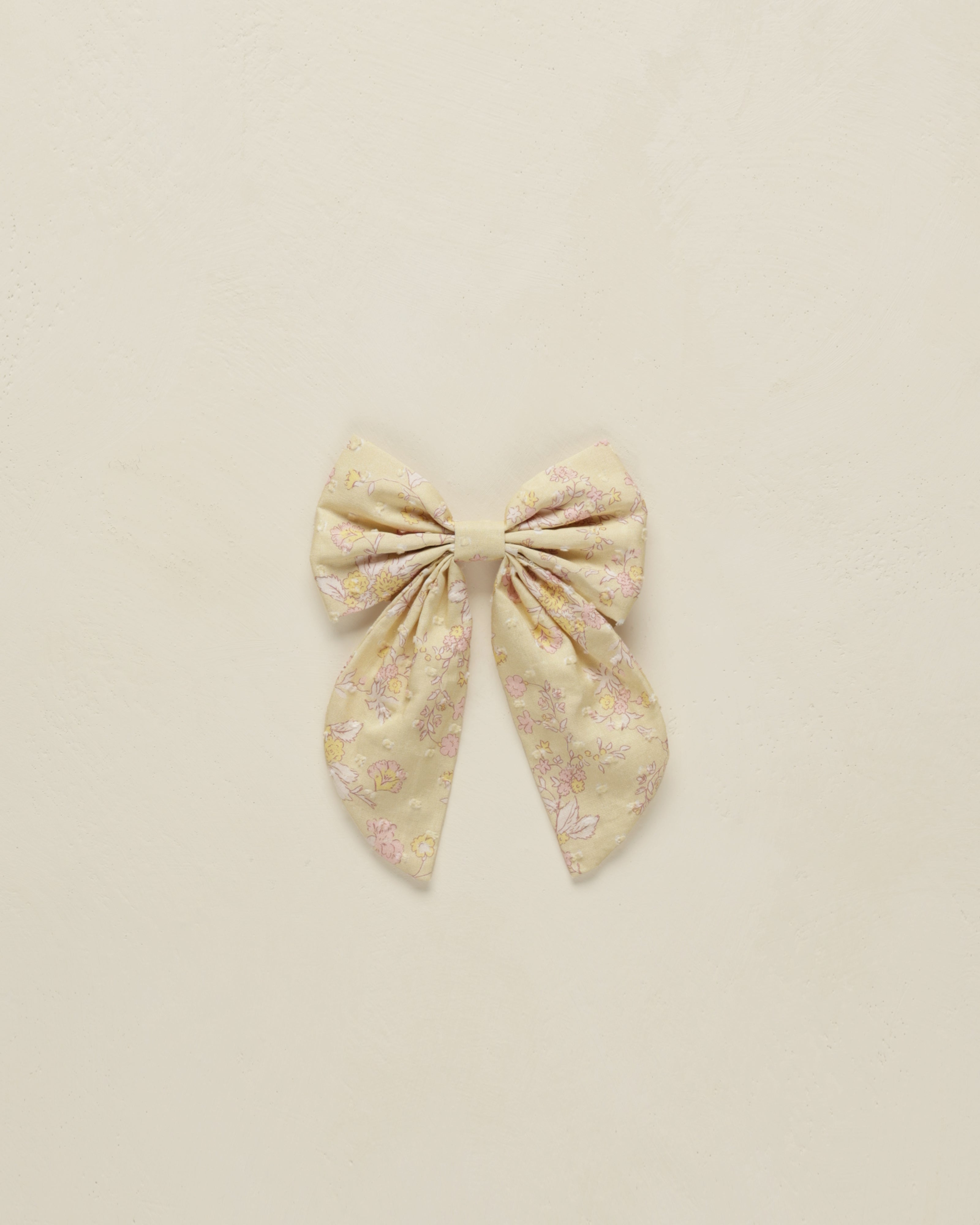 Everly Bow || Lemon Floral