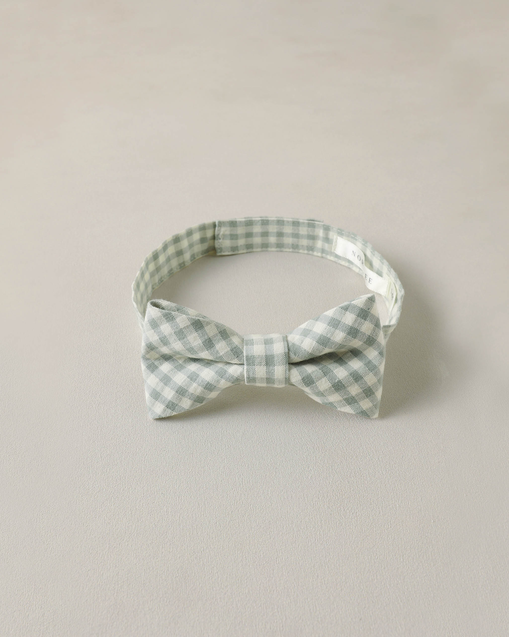 Bow Tie Eucalyptus Check - Rylee + Cru | Kids Clothes | Trendy Baby Clothes | Modern Infant Outfits |