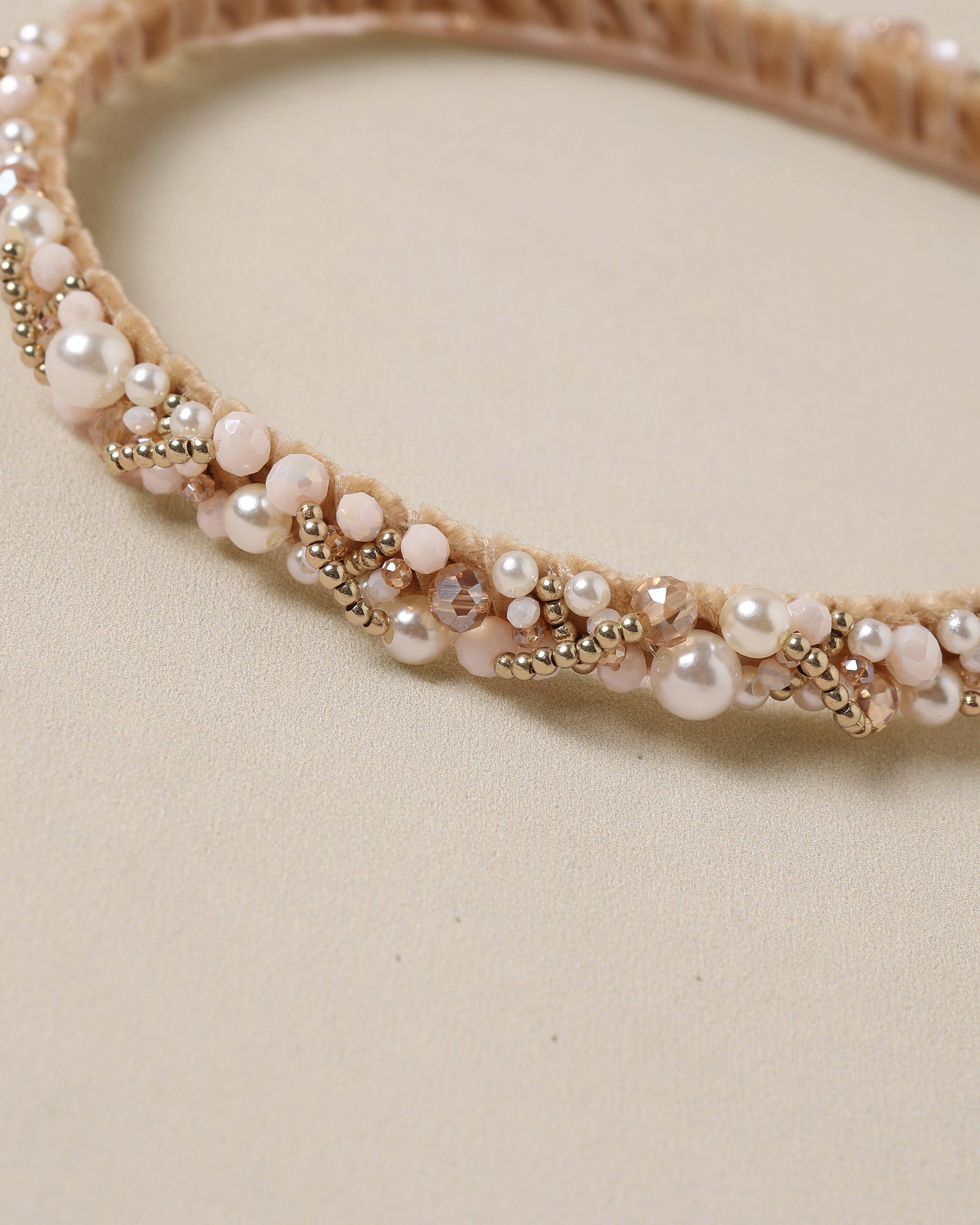 Pearl Headband Ivory