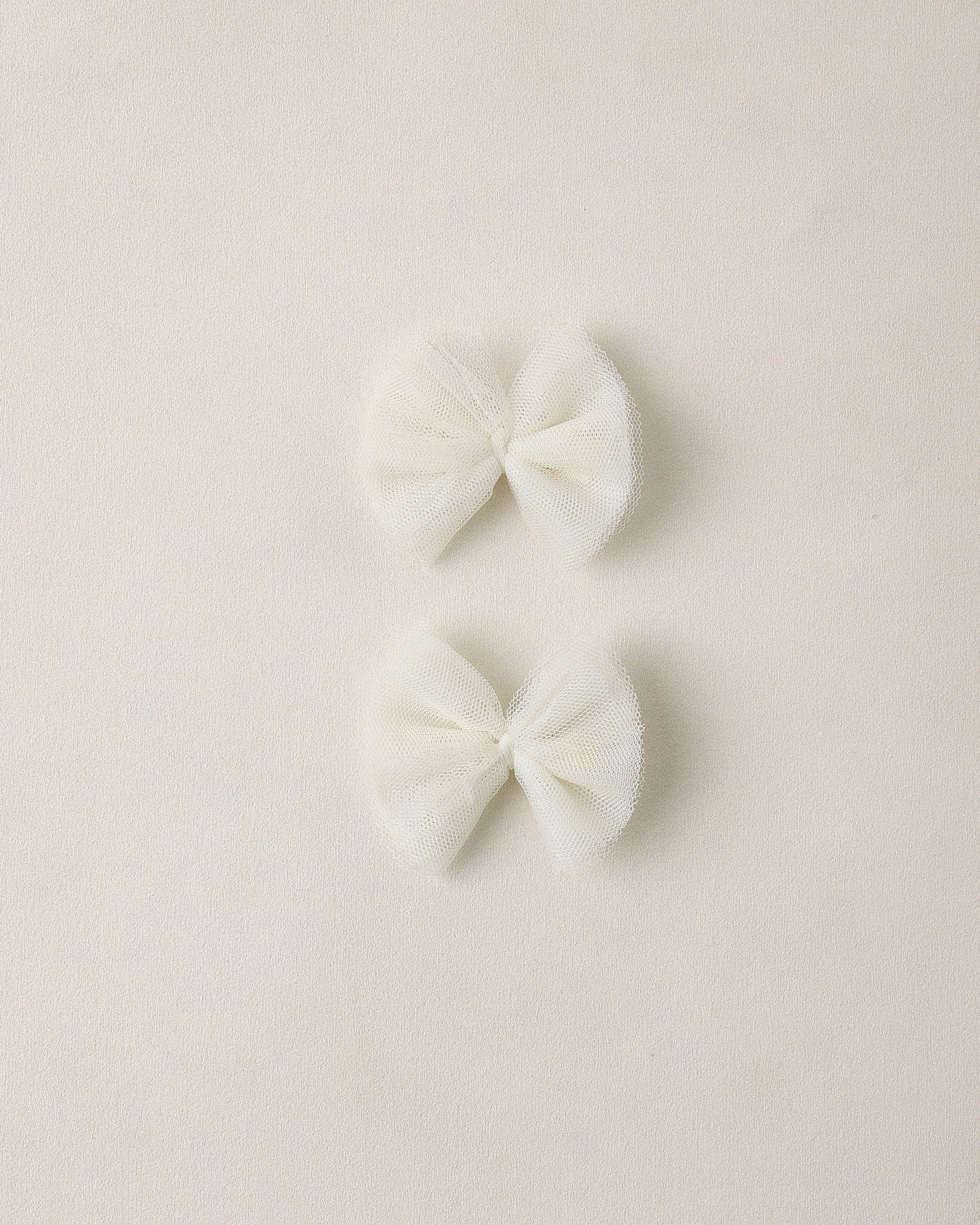 Flutter Tulle Clips Ivory - Rylee + Cru | Kids Clothes | Trendy Baby Clothes | Modern Infant Outfits |