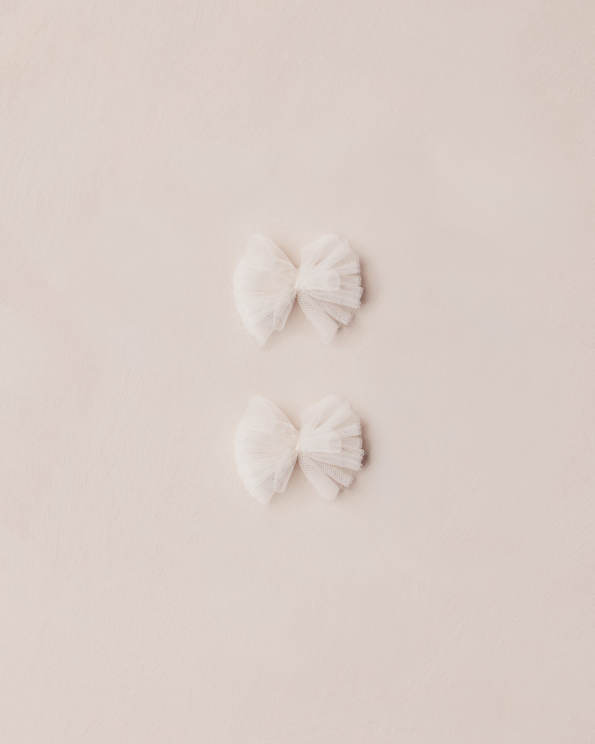 Flutter Tulle Clips | Ivory