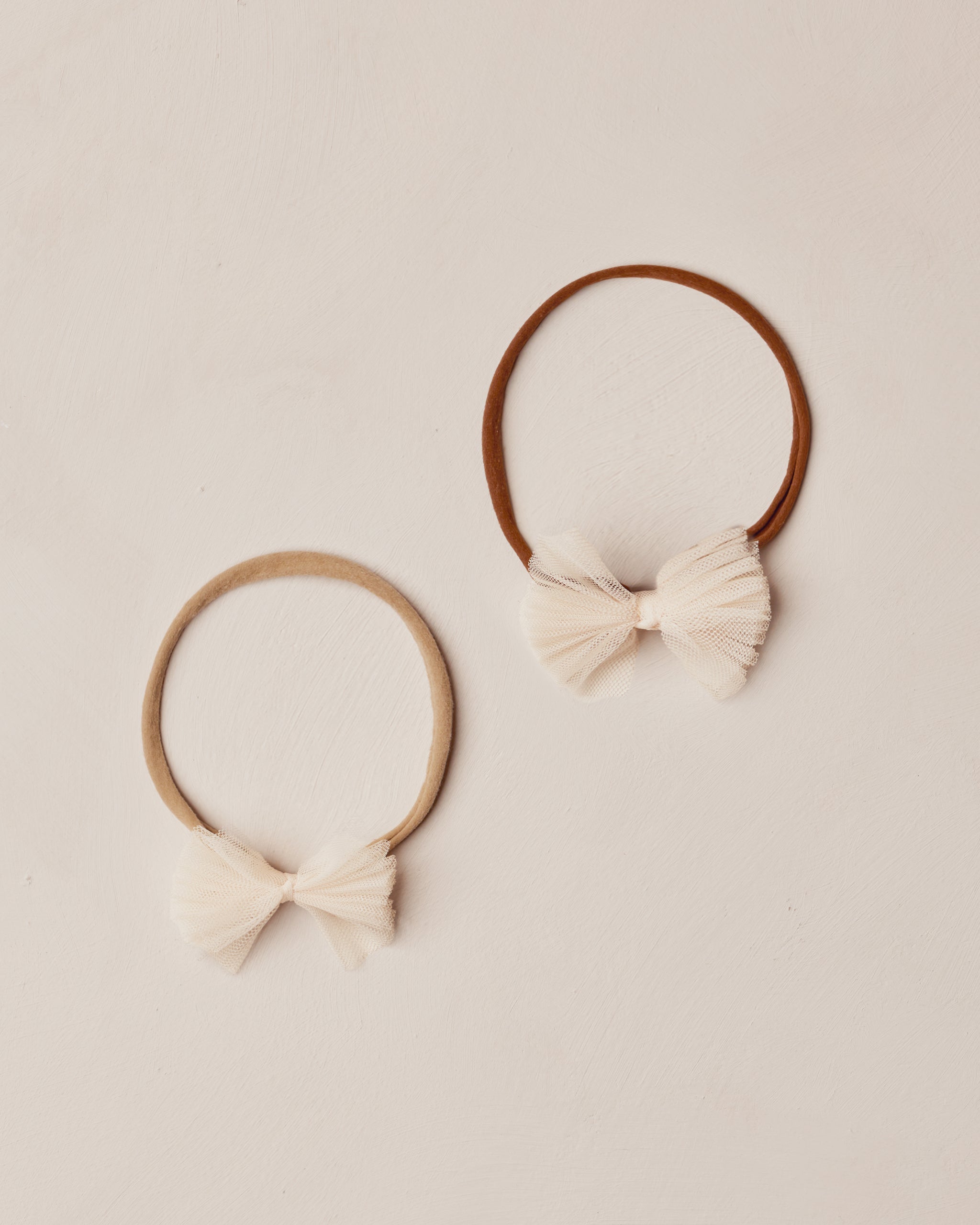 Flutter Tulle Headband | Antique