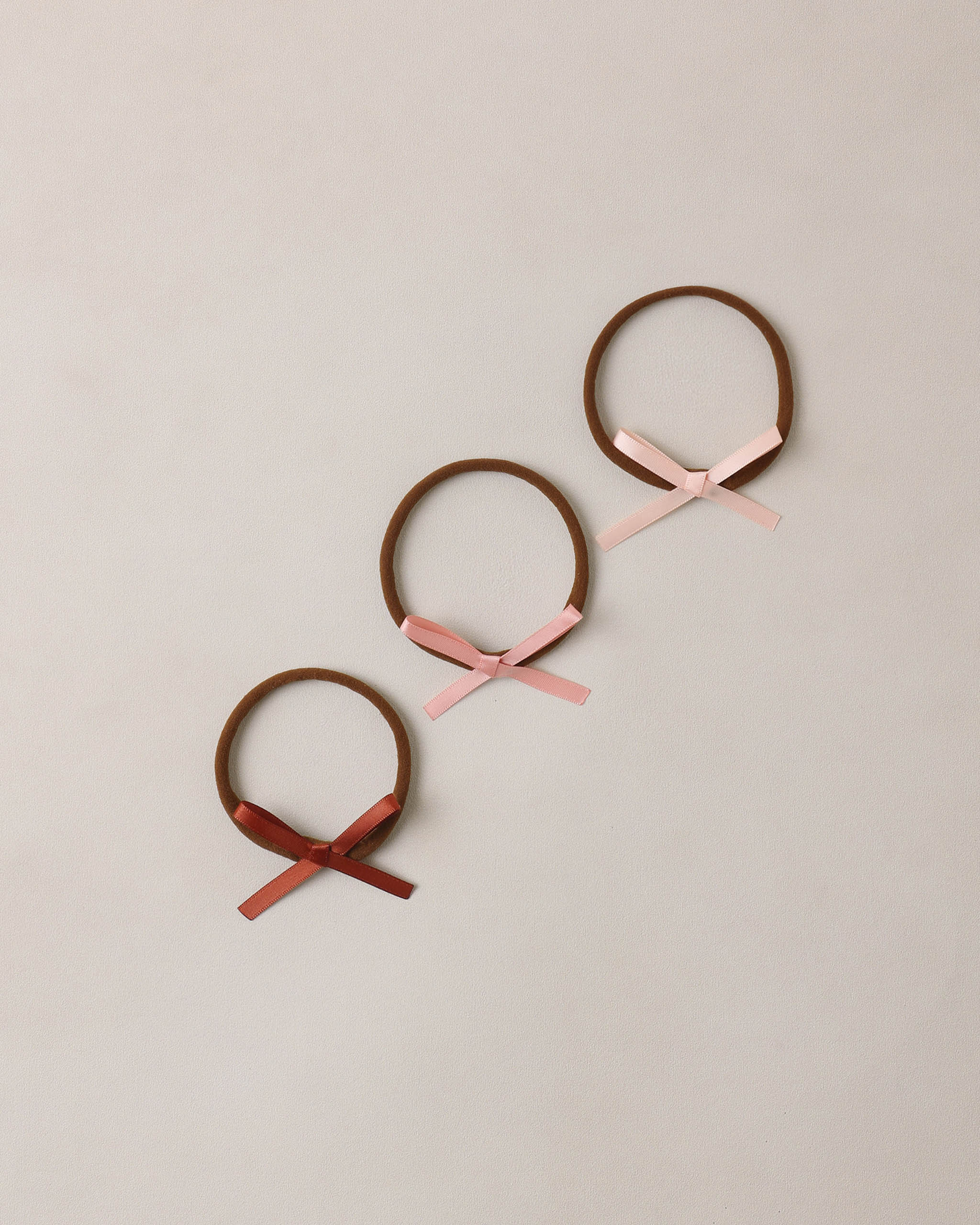 Baby Bow Headbands Blush, Red, Pink